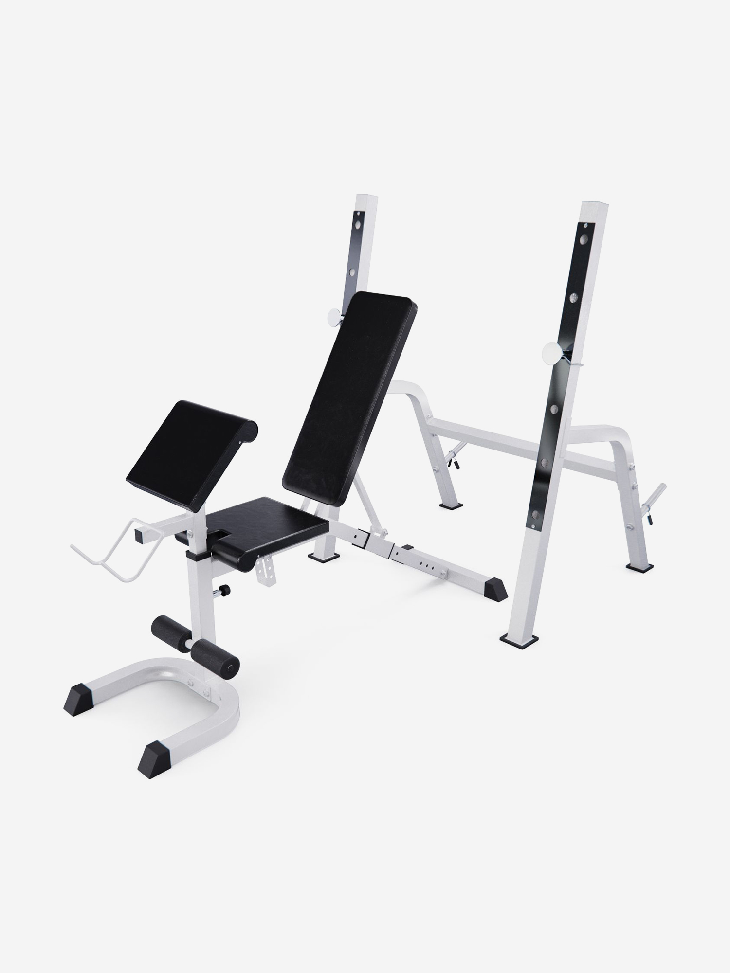 Изображение товара Скамья под штангу DFC GORILLA 201321W для силовых тренировок прочная металлическая конструкция