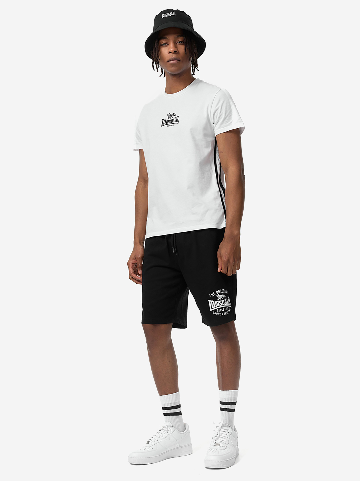 

Шорты мужские LONSDALE TRAPRAIN, Черный