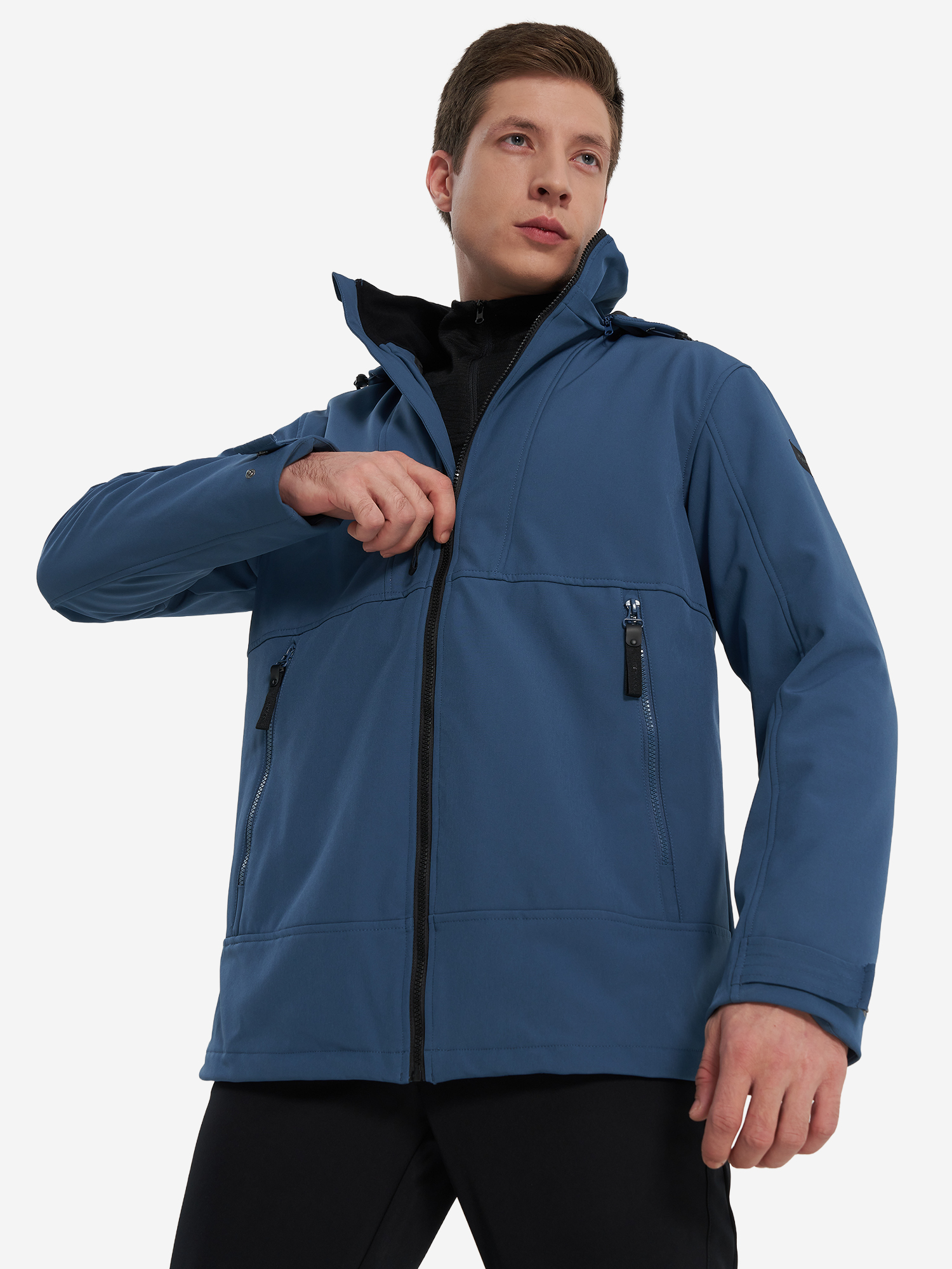 Изображение товара Куртка утепленная мужская IcePeak Asheboro, Серый/голубой