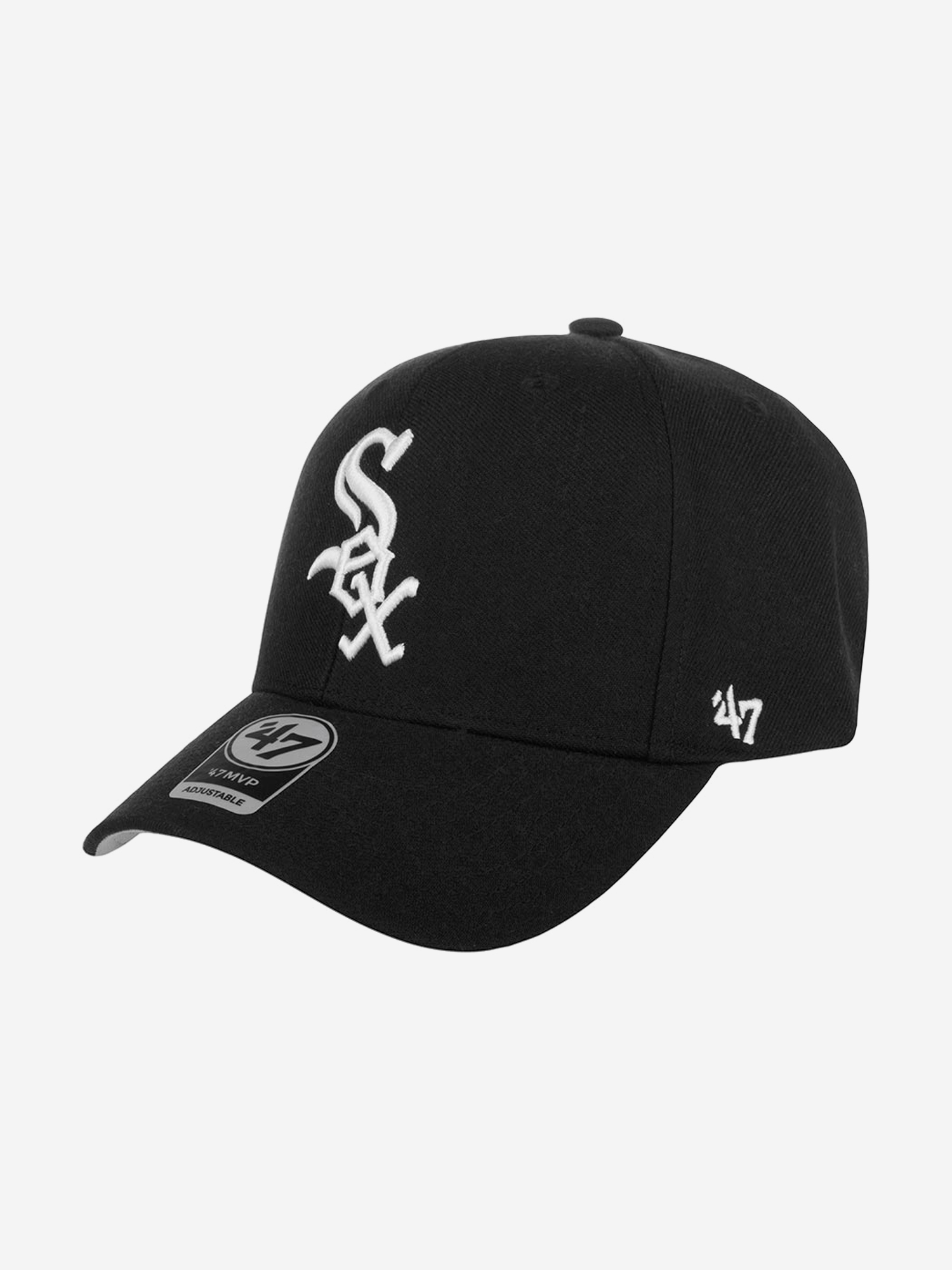 

Бейсболка 47 BRAND BCWS-SUMVP06WBP Chicago White Sox MLB (черный), Черный