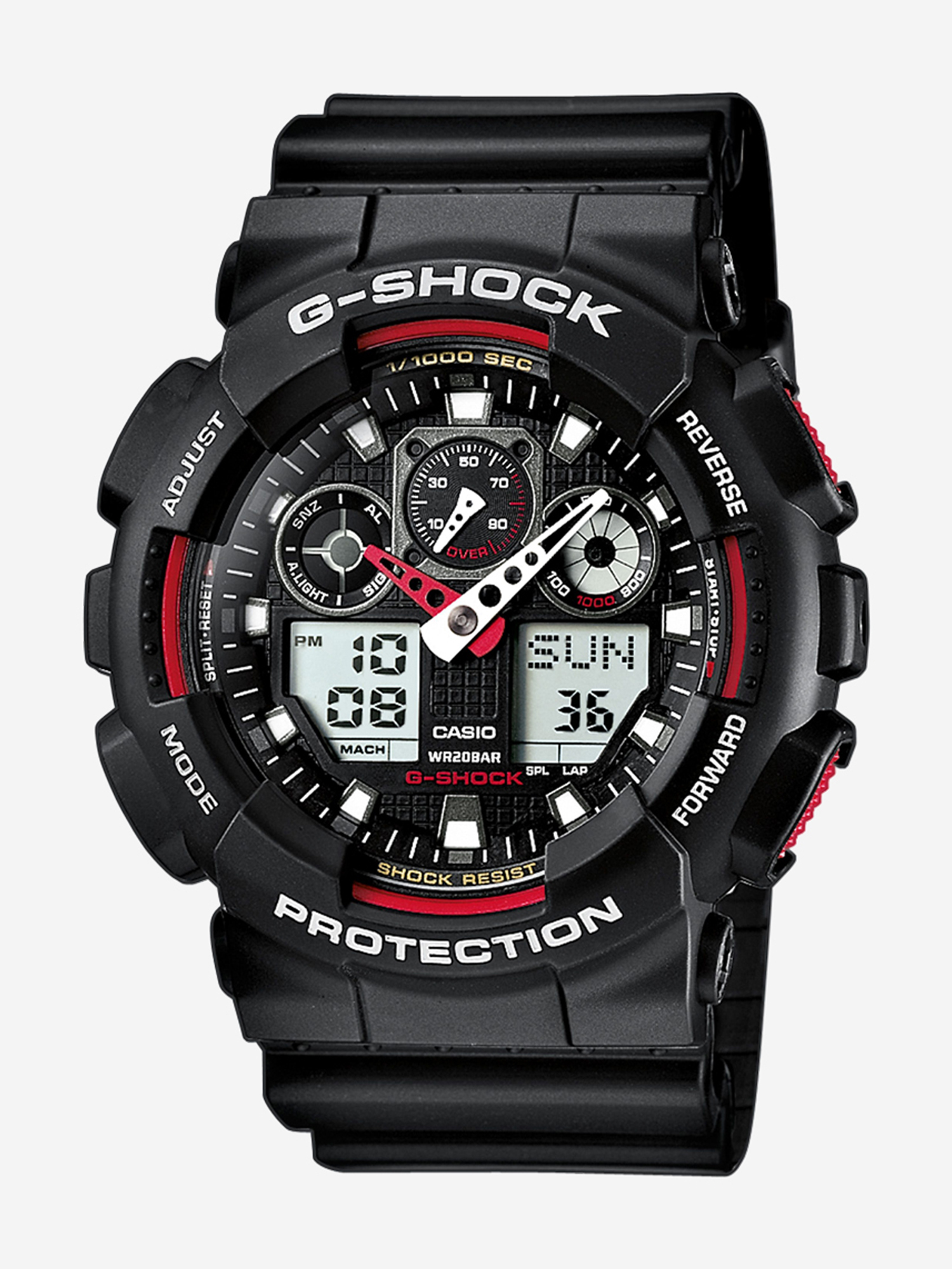 

Наручные часы Casio GA-100-1A4, Черный