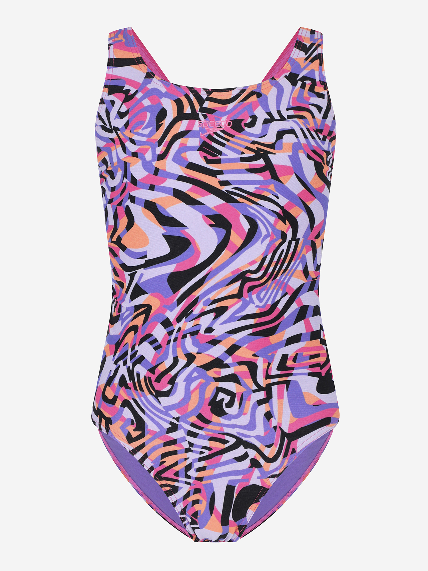 фото Купальник слитный для девочек speedo digi, мультицвет