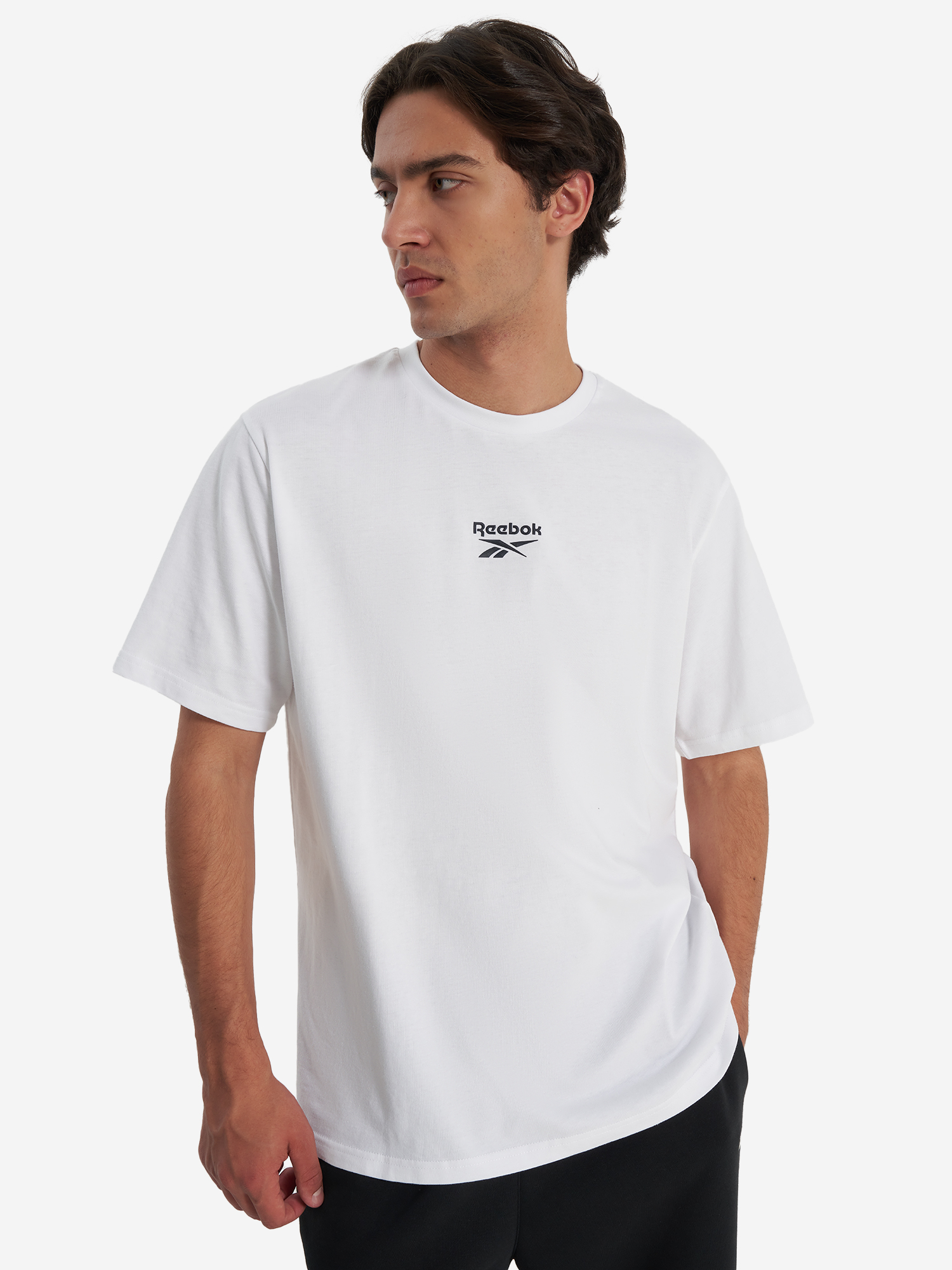 фото Футболка мужская reebok adrian, белый