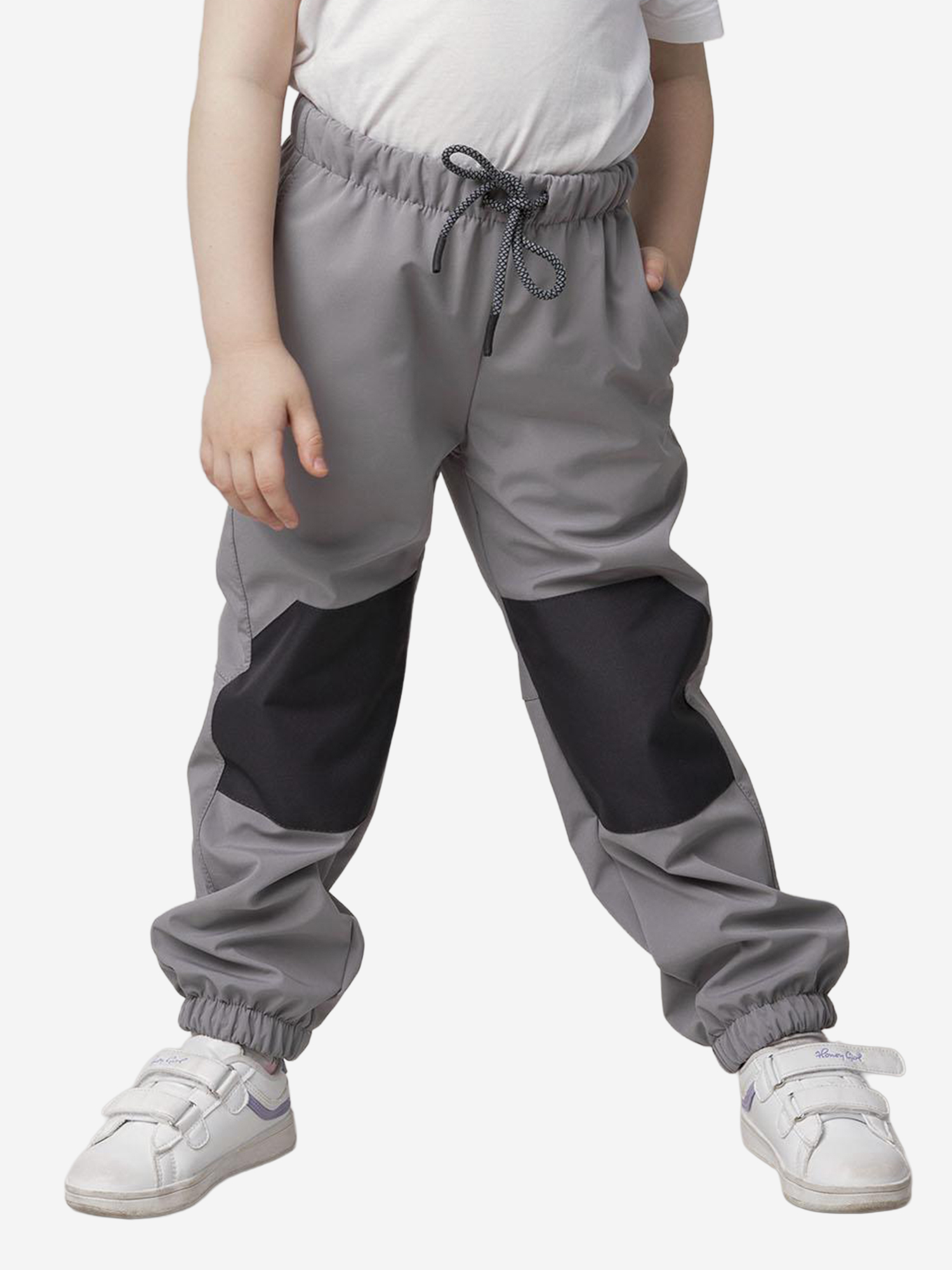 Изображение товара Брюки софтшелл для девочки Batik серые