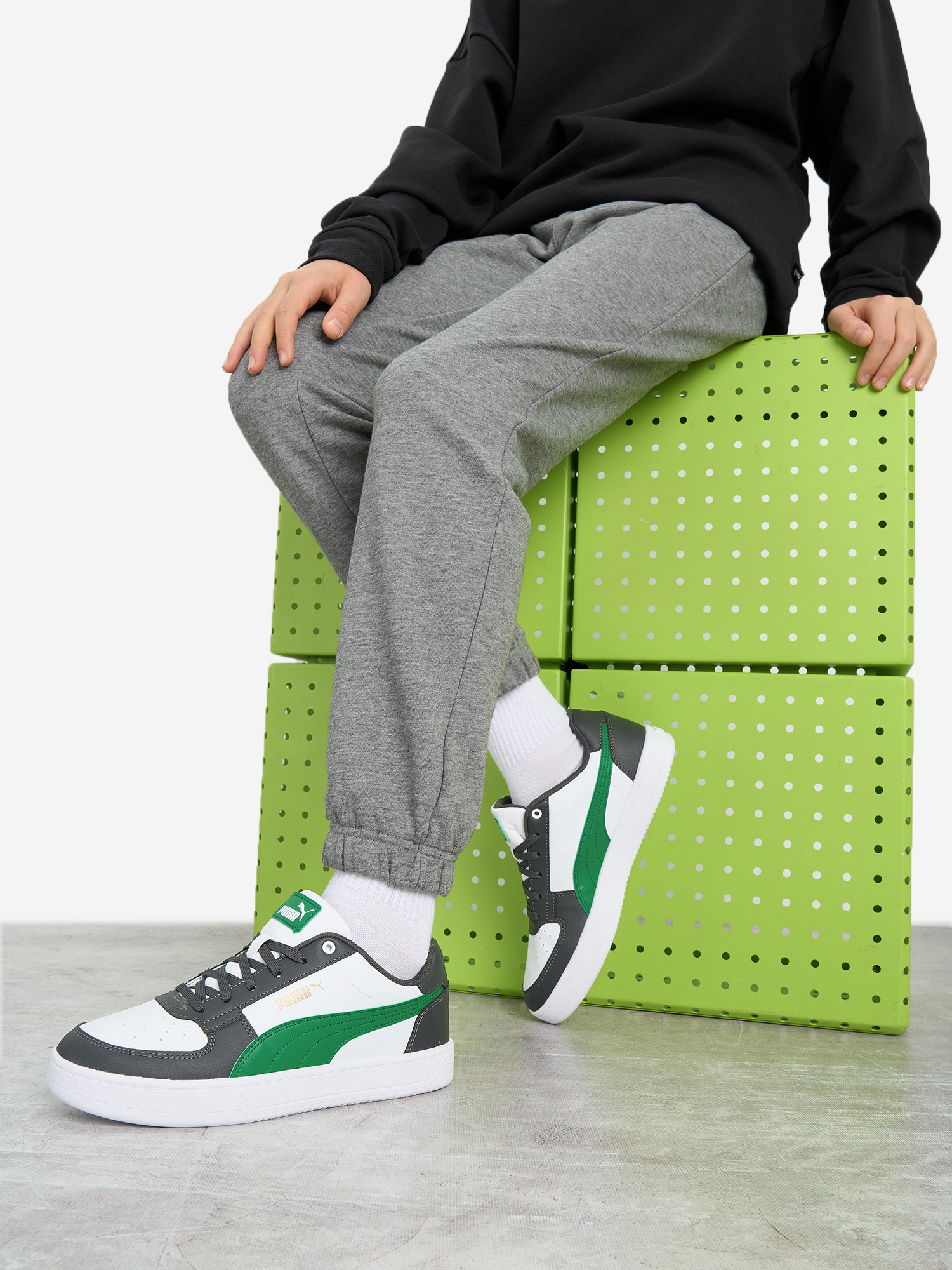 

Кеды для мальчиков PUMA Caven 2.0 Jr, Серый