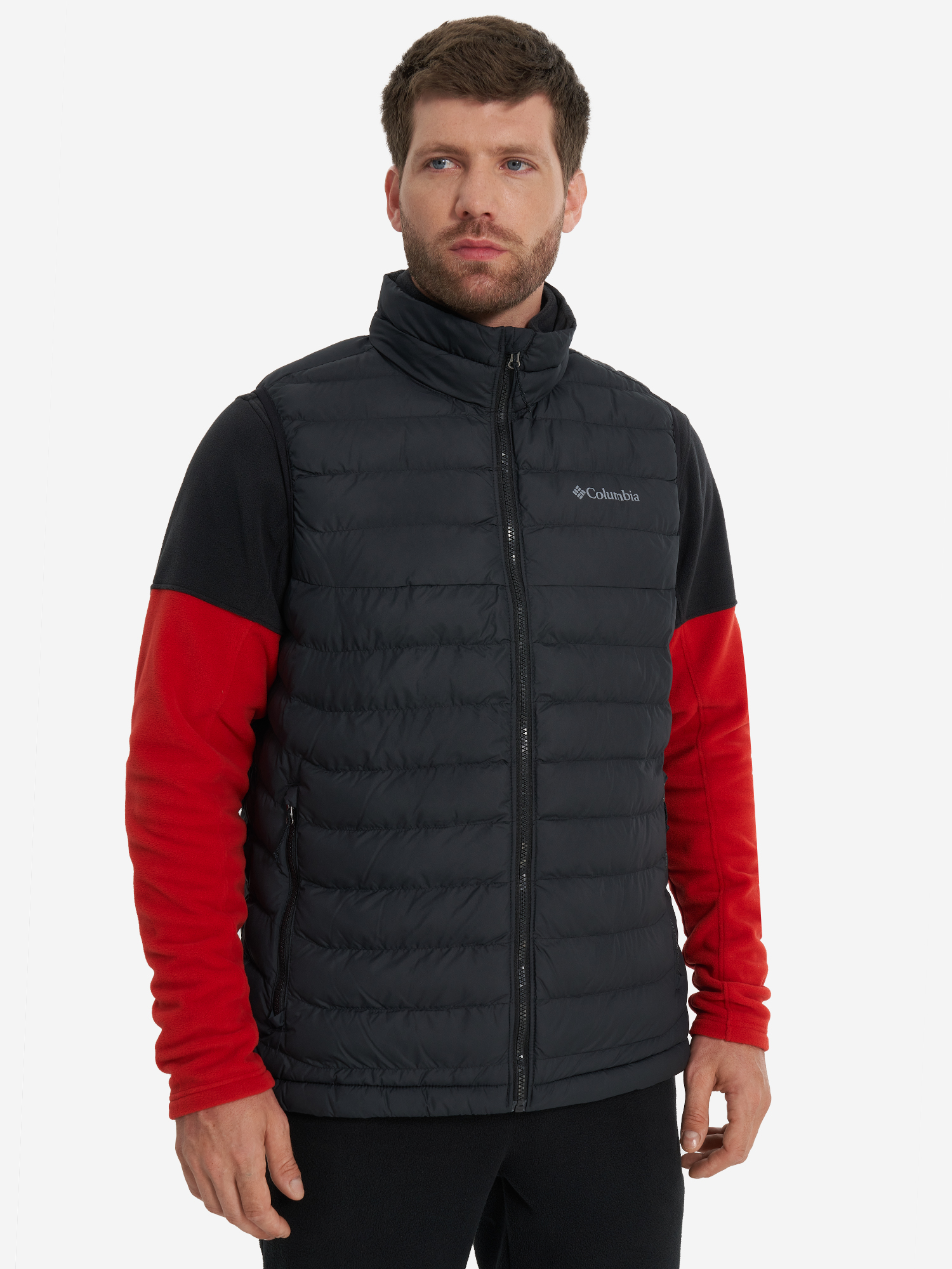 Жилет утепленный мужской Columbia Powder Lite II Vest, Черный 2086971CLB-010, размер 54 - фото 2