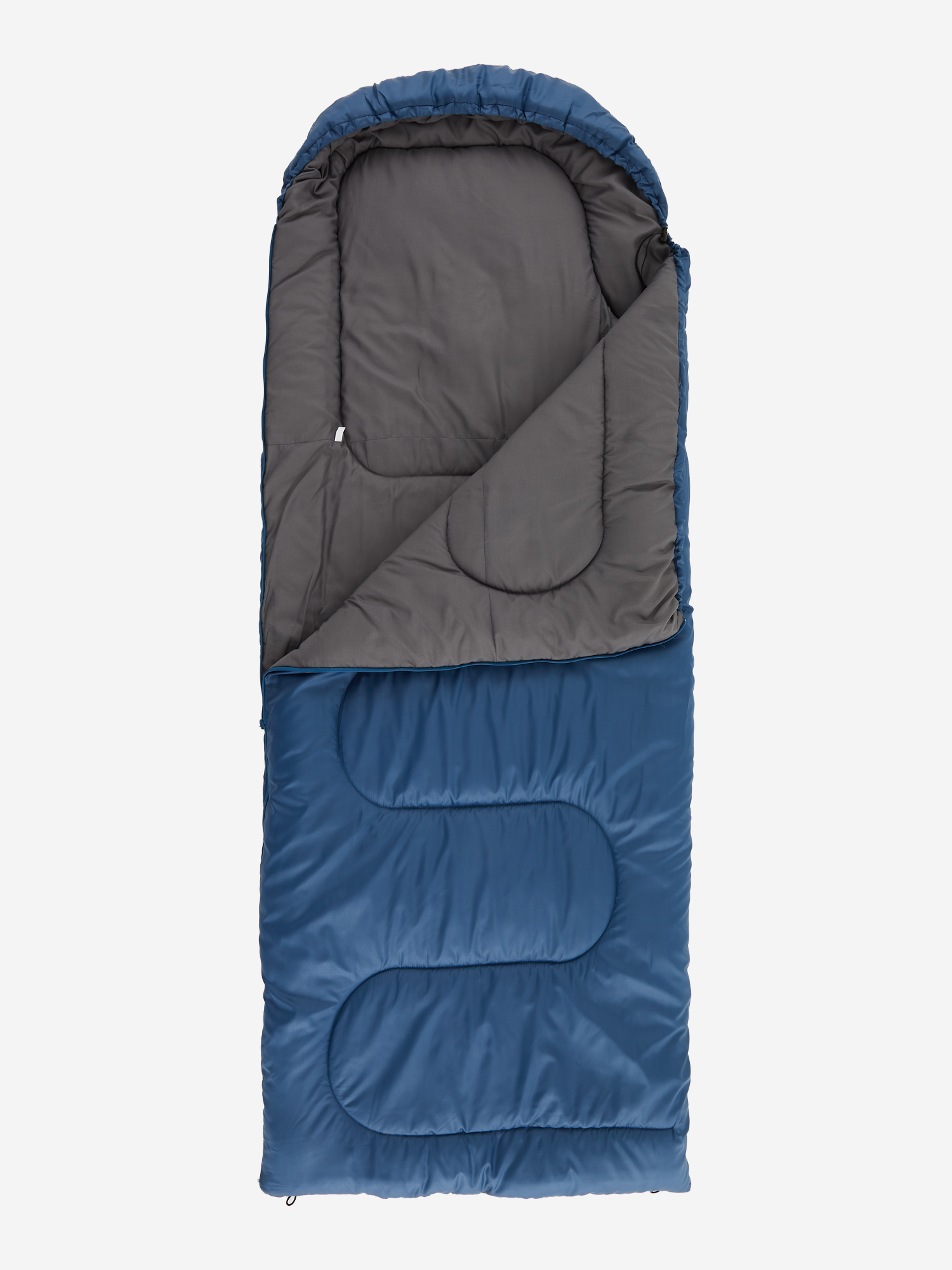 Спальный мешок Outventure Montreal T +3 правосторонний, Синий пальто женское marmot montreal coat синий