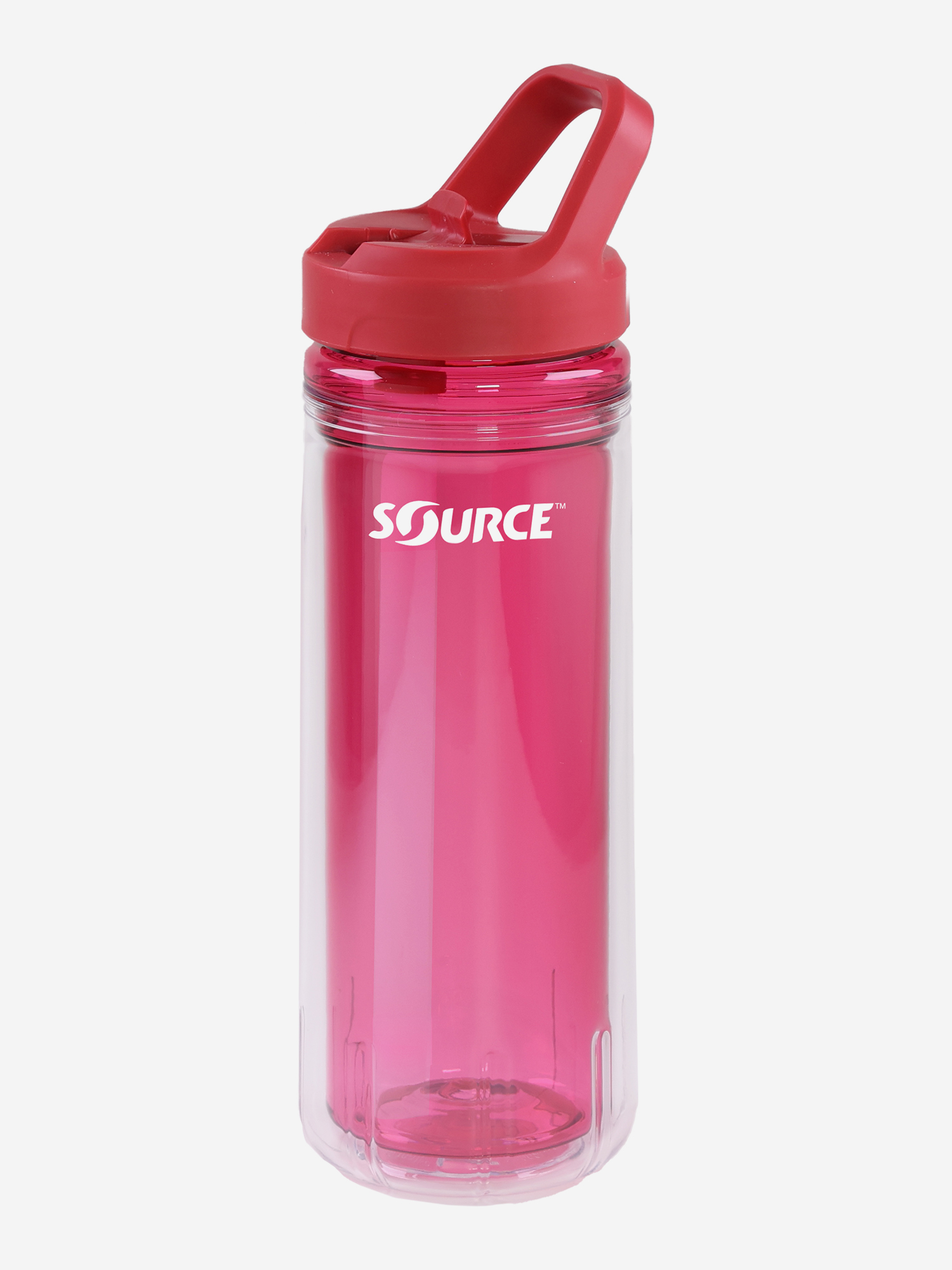 Бутылка Source Eco, 0.6 л, Розовый питьевая бутылка sistema трио 700 мл розовый