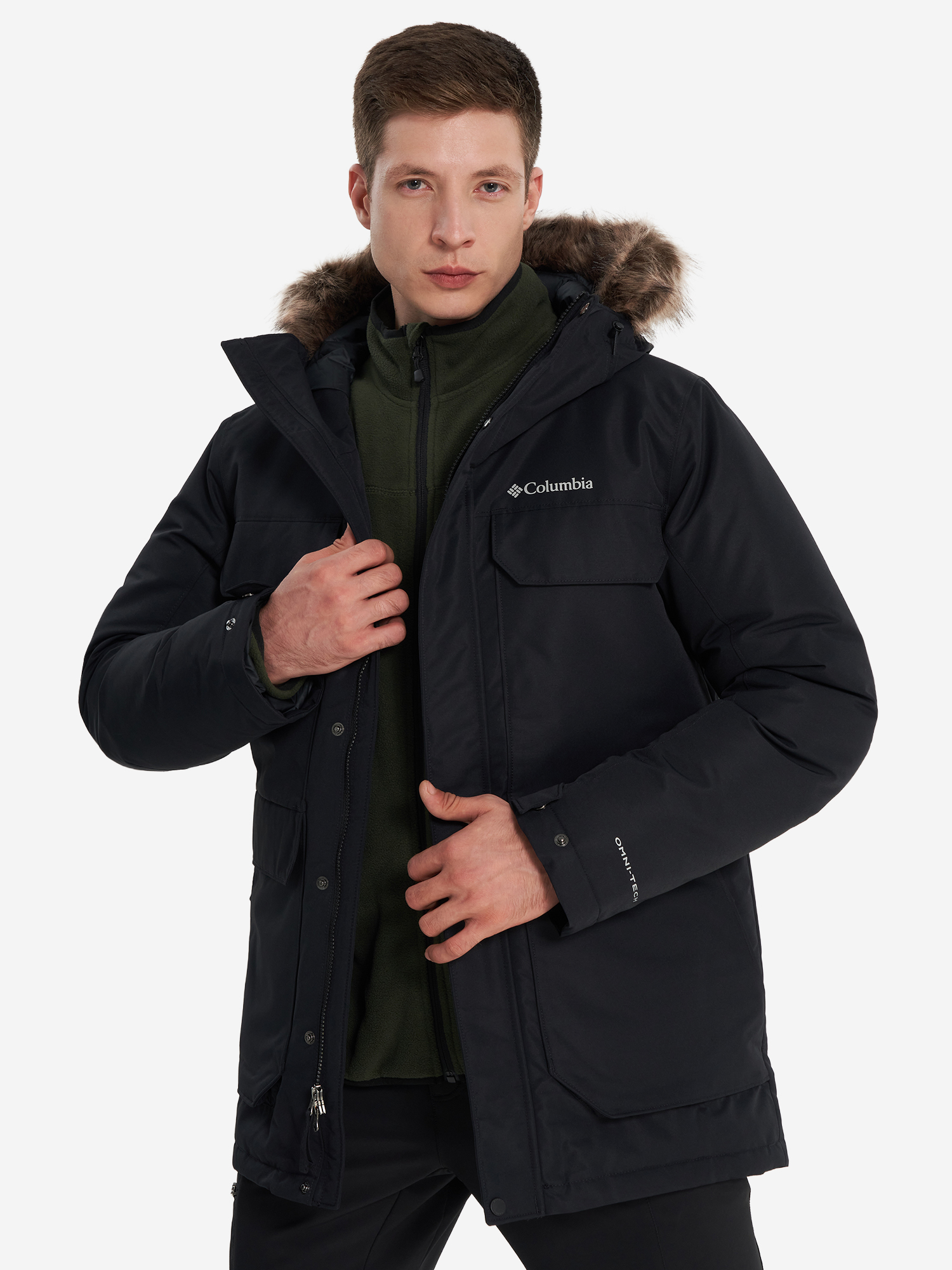 Парка мужская Columbia South Canyon III Long Parka, Черный
