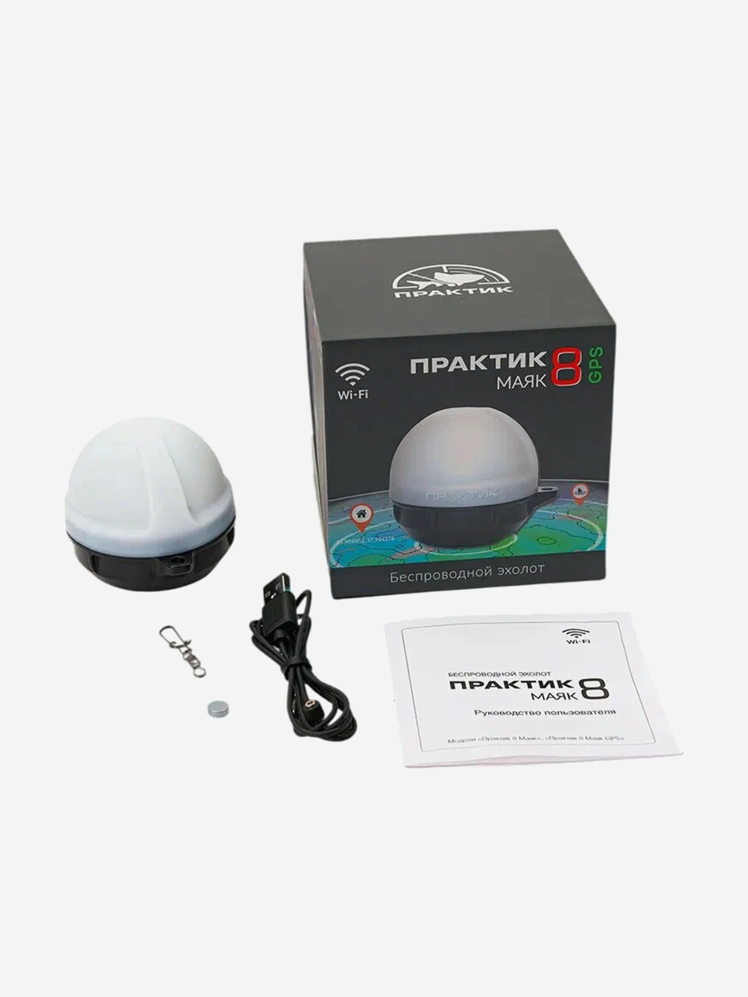 Изображение товара Практик 8 Маяк GPS беспроводной Эхолот