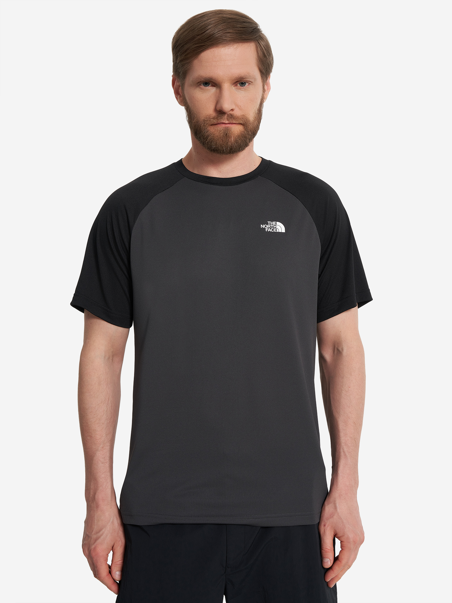 фото Футболка мужская the north face tanken, серый