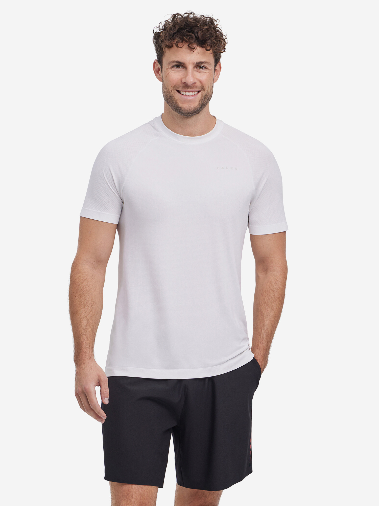 Изображение товара Мужская спортивная футболка FALKE, Белый