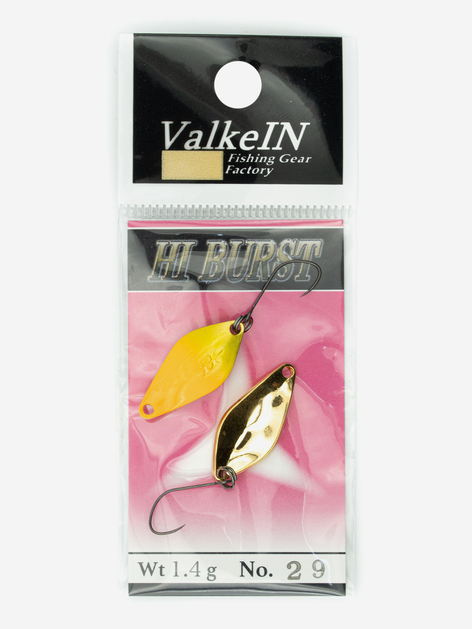

Блесна VALKEIN HI BURST 1.4гр цвет 29, Мультицвет