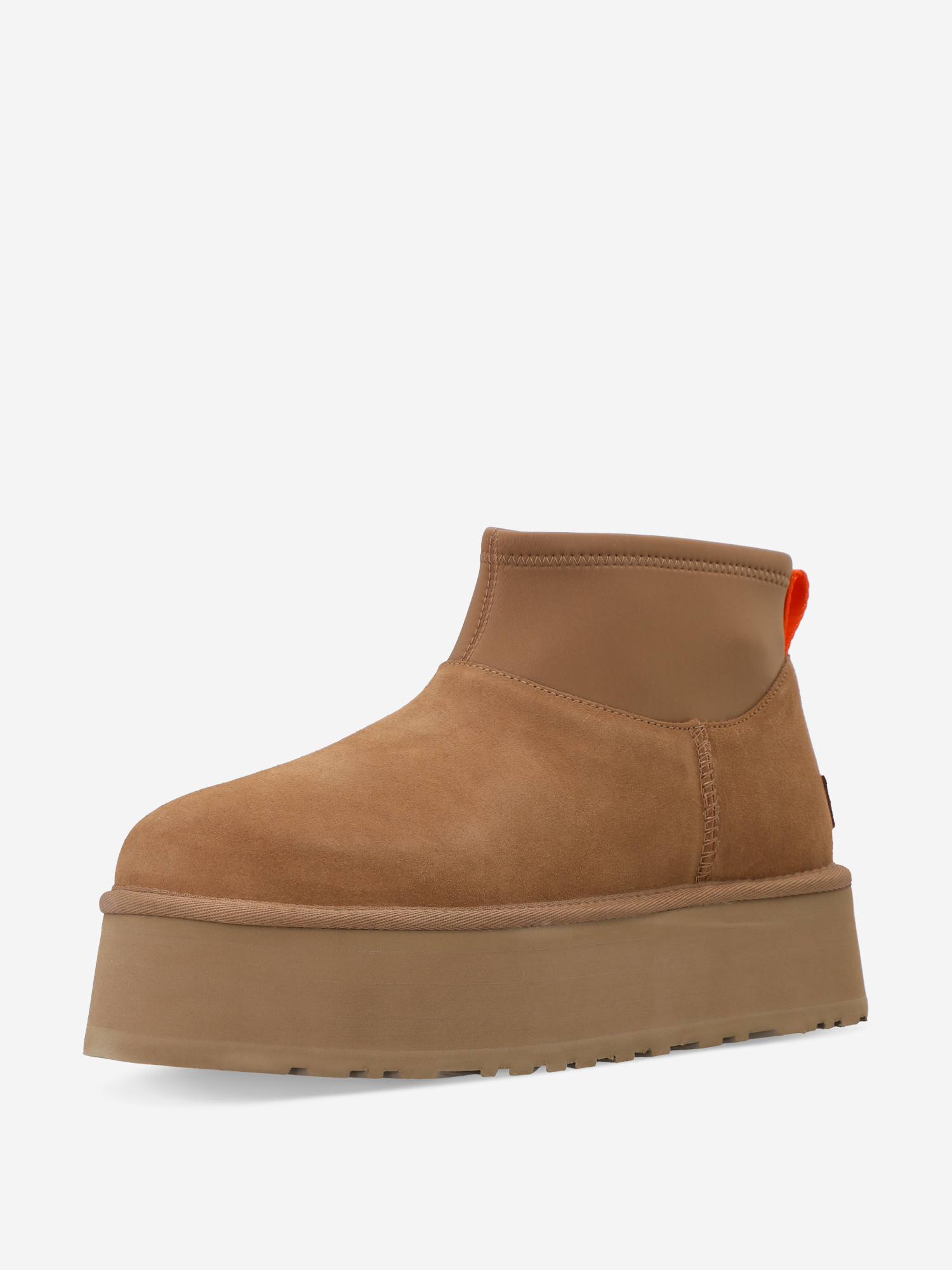 фото Угги женские ugg classic mini dipper, коричневый