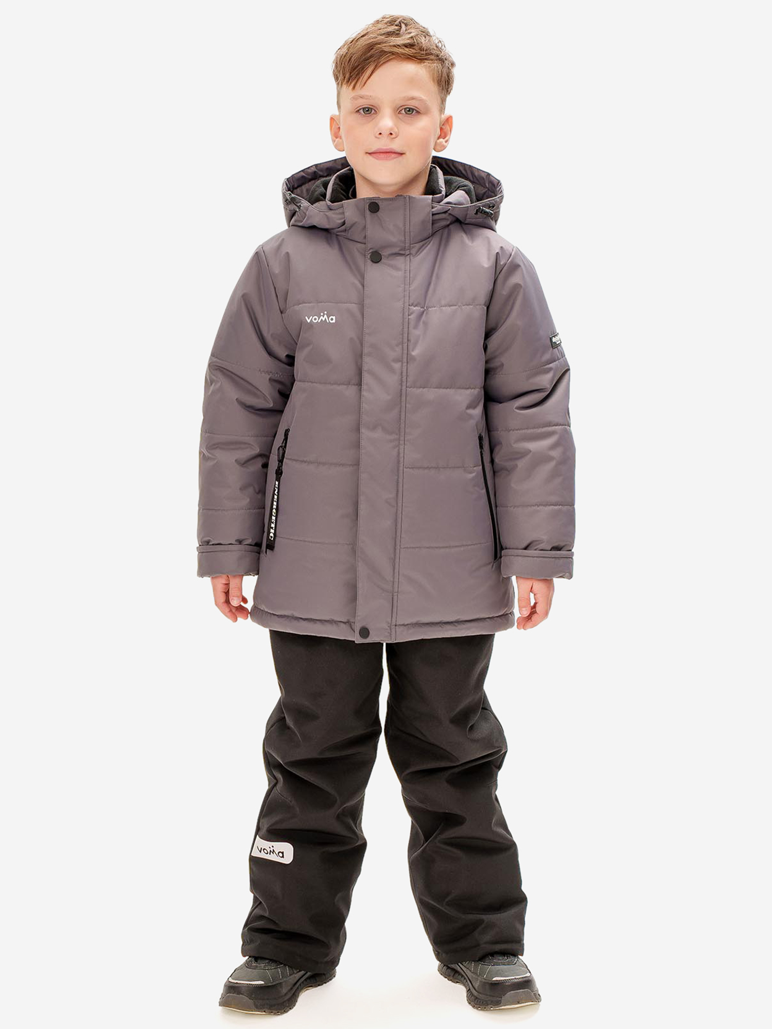 Изображение товара Костюм зимний для мальчика Конго темно-серый до -35°C