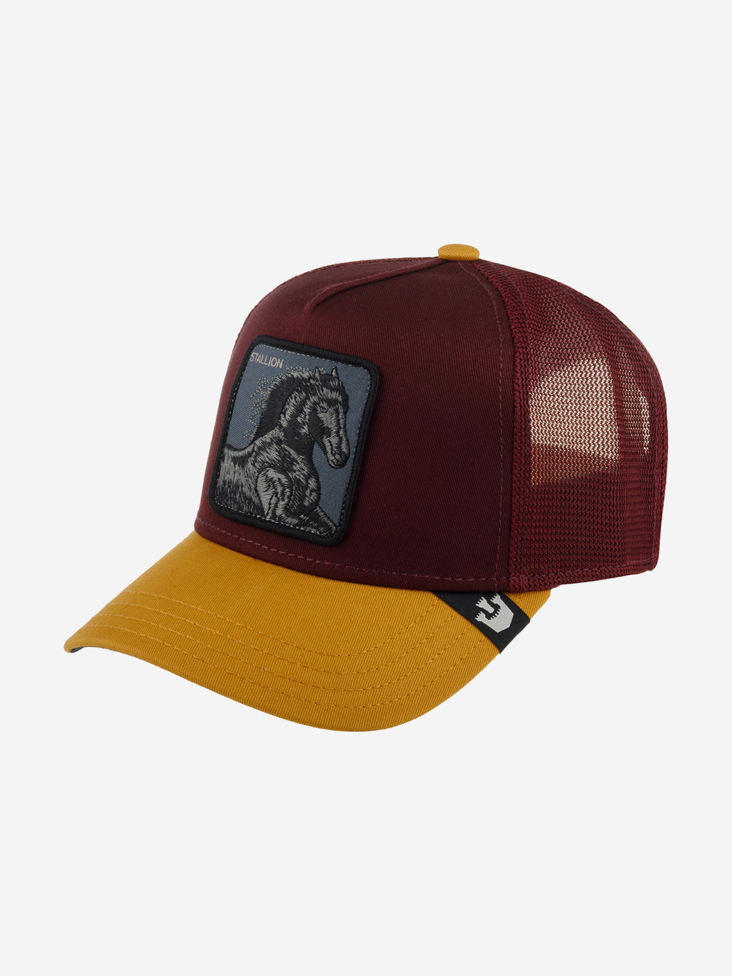 Изображение товара Бейсболка с сеточкой GOORIN BROTHERS 101-1344, Бордовый / рыжий