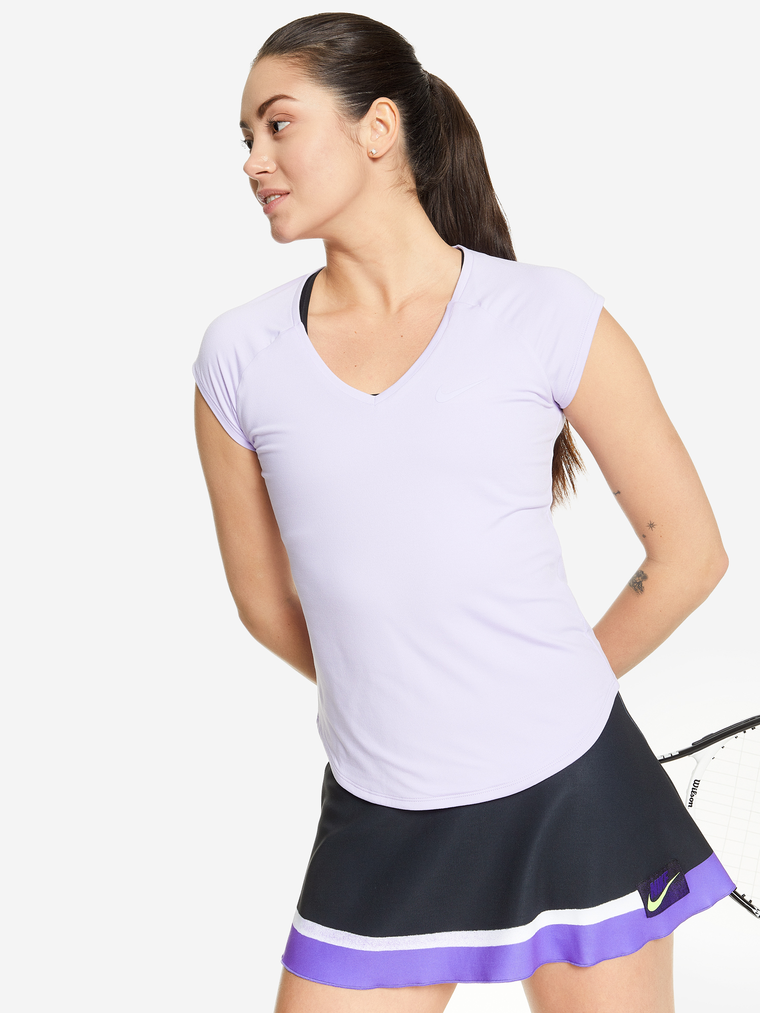 

Футболка женская Nike Court Pure, Фиолетовый