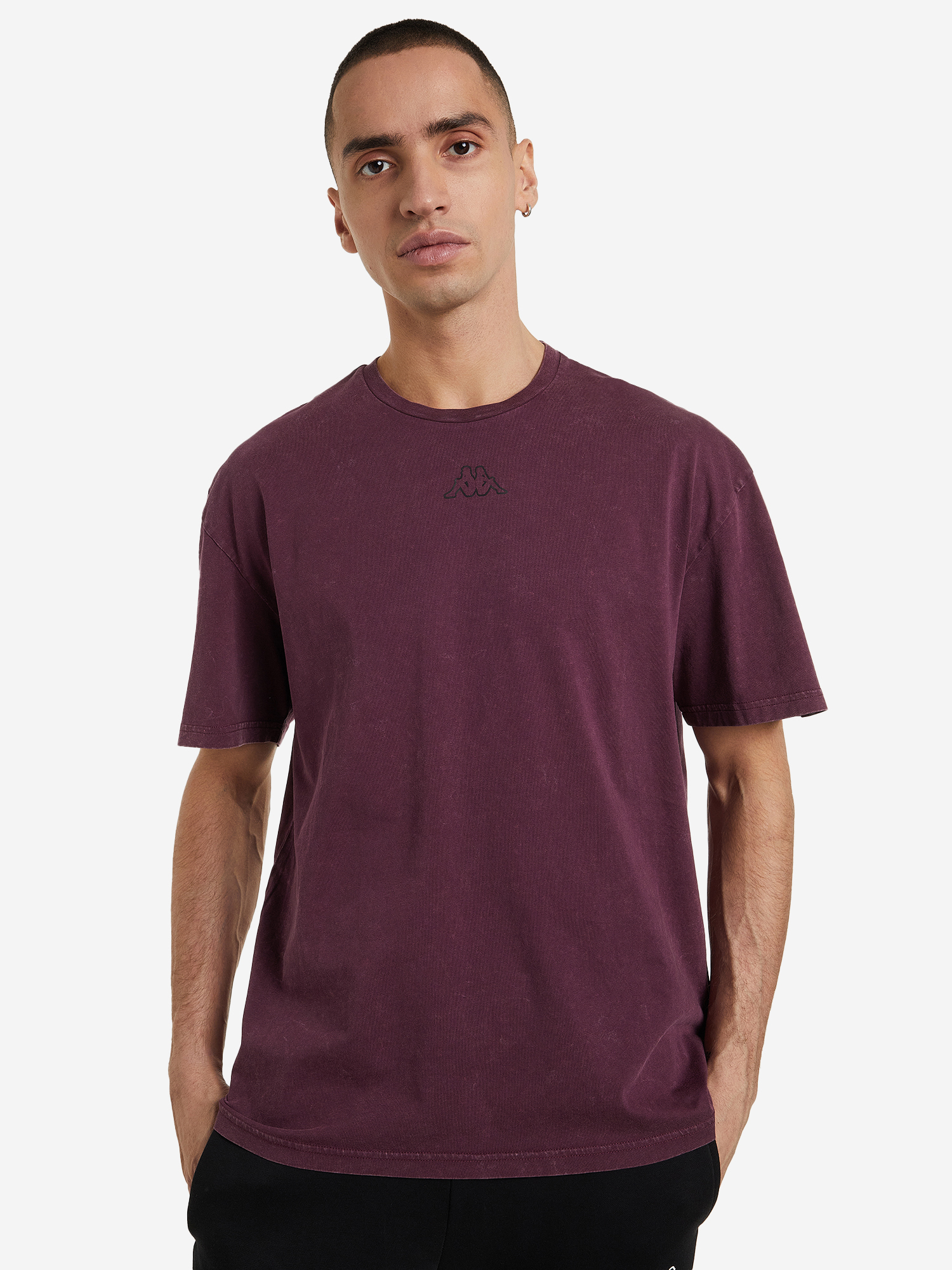 Футболка мужская Kappa, бордовый, арт. 119764KAP-R4