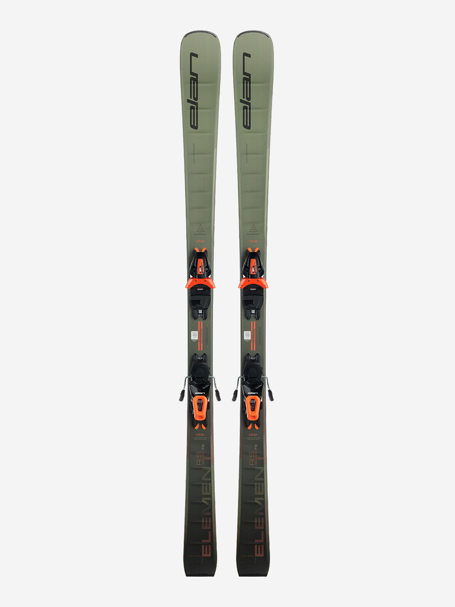 

Горные лыжи с креплениями Elan Element 78 RS LS + EL 10.0 GW 24/25, Серый