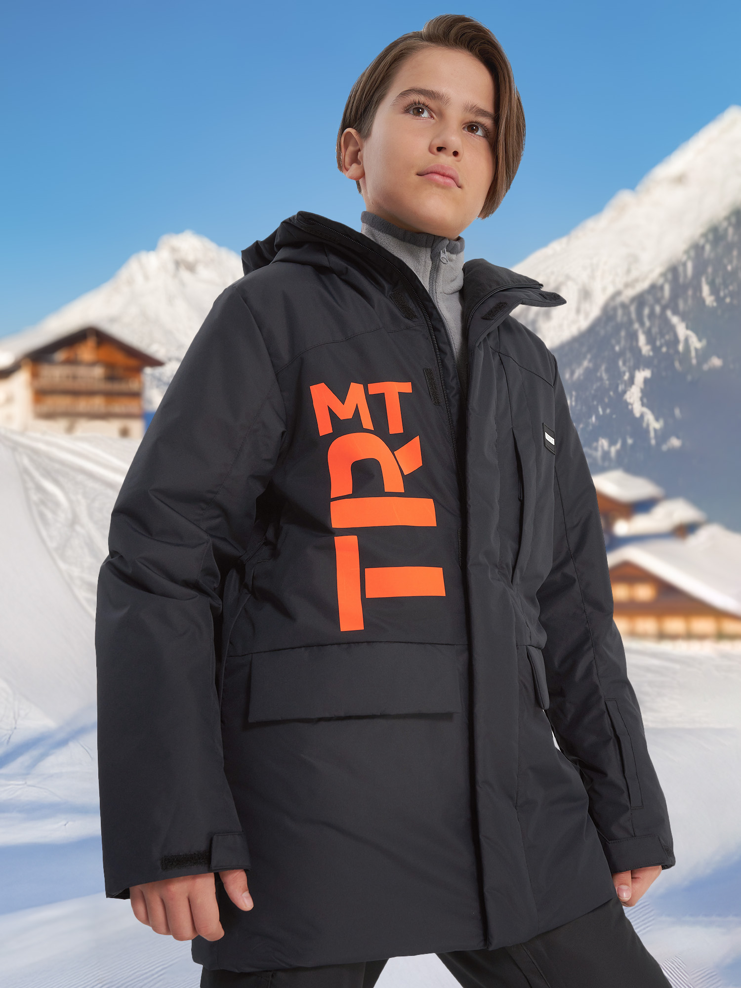 

Куртка утепленная для мальчиков Termit, Черный