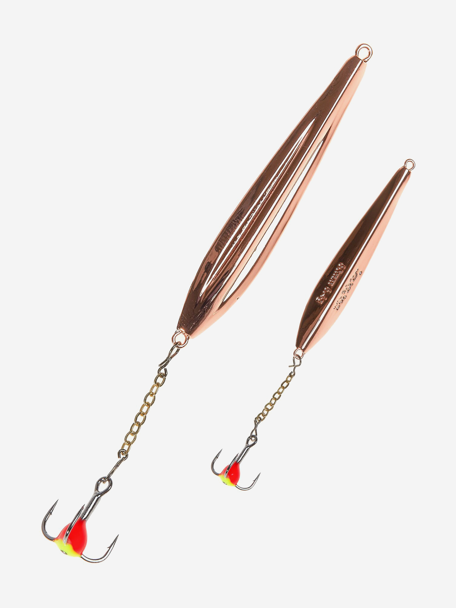 Изображение товара Lucky John FIN Blade 6 см - верт. блесна с цепочкой и тройником