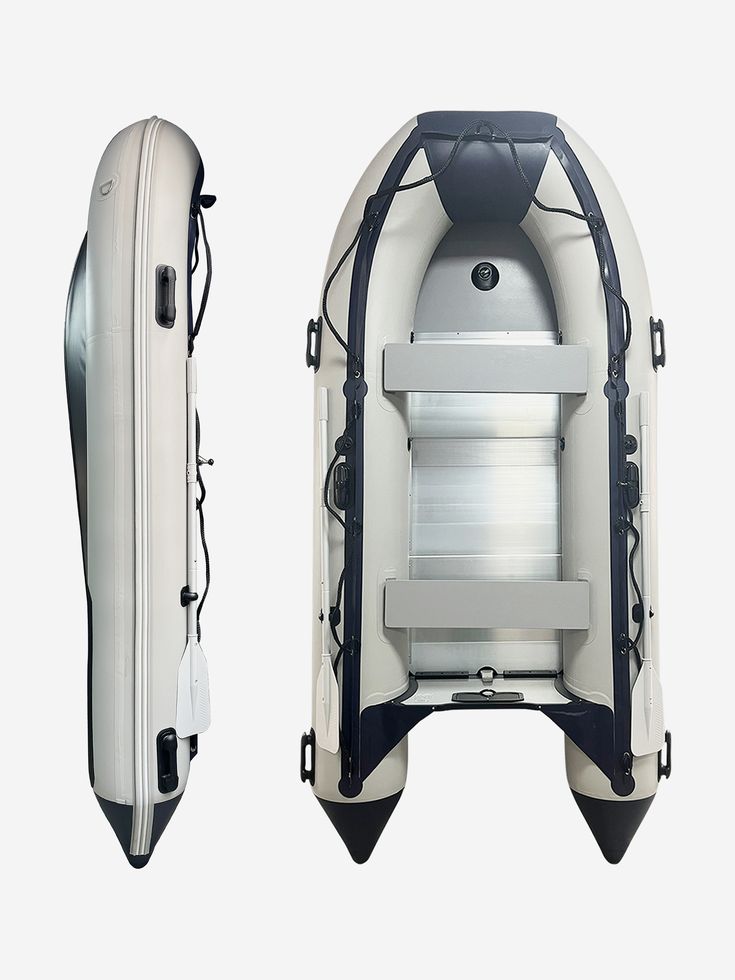 

Надувная лодка BOAT-D360II, 360*170 см, Серый