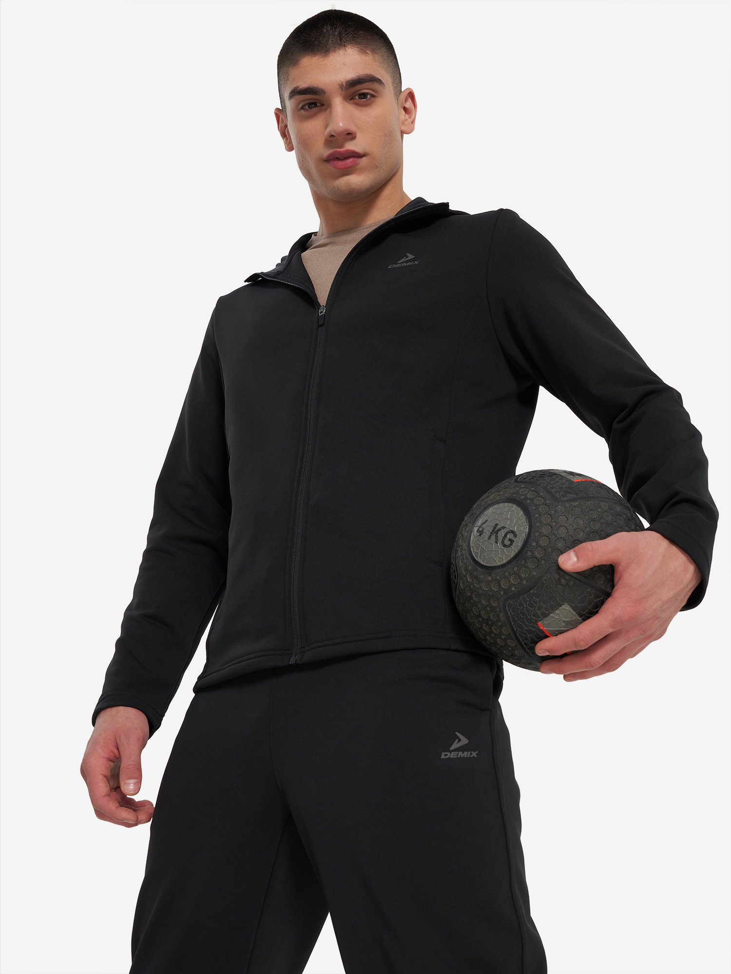 Толстовка мужская Demix, черный, арт. 140212dmx-99