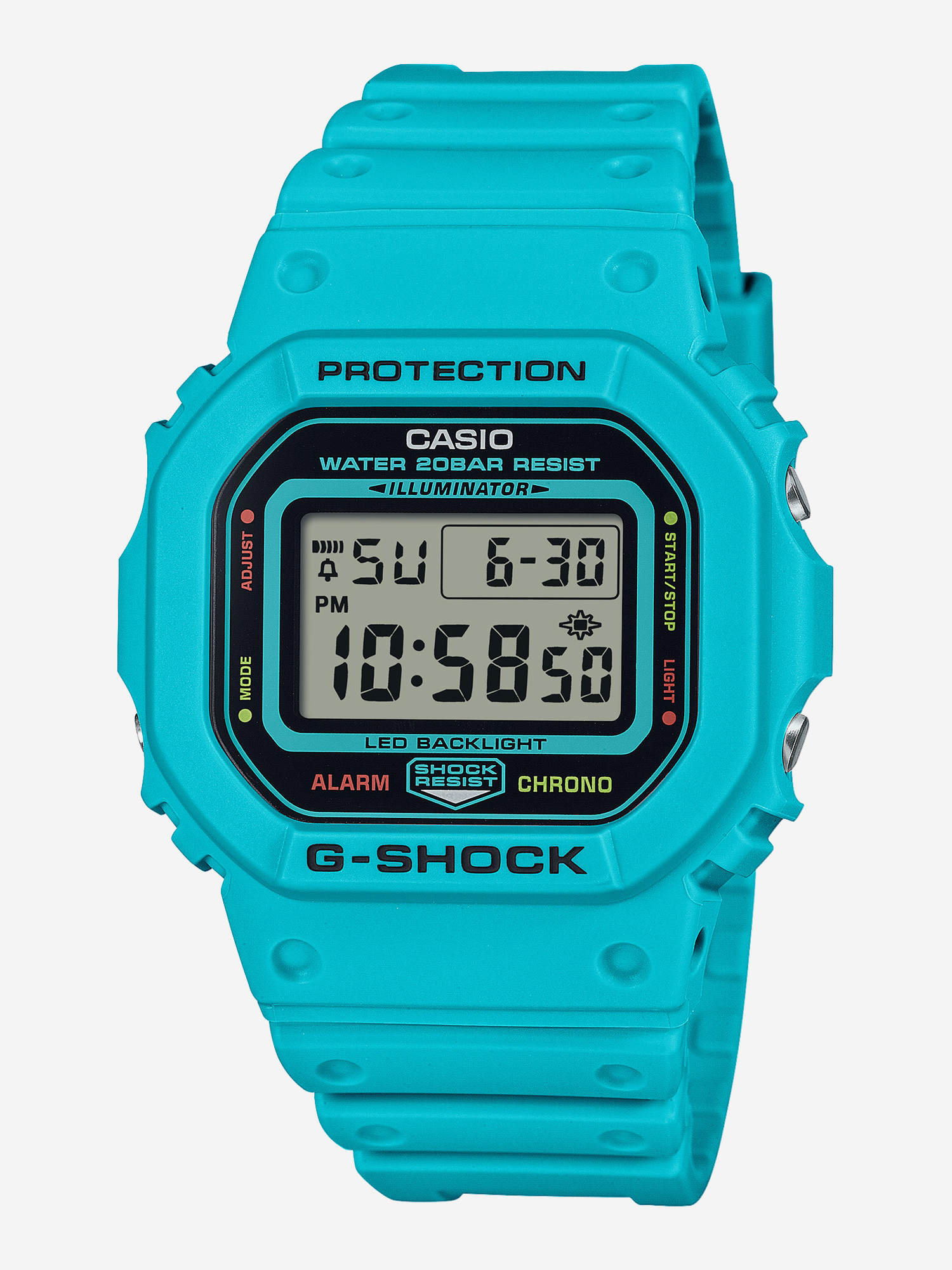 

Наручные часы Casio G-Shock DW-5600EP-2E, Голубой
