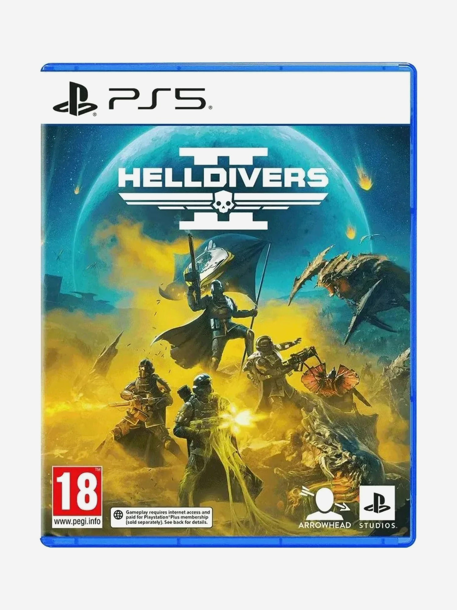 Изображение товара Видеоигра для PlayStation Helldivers 2 с русскими субтитрами 2024