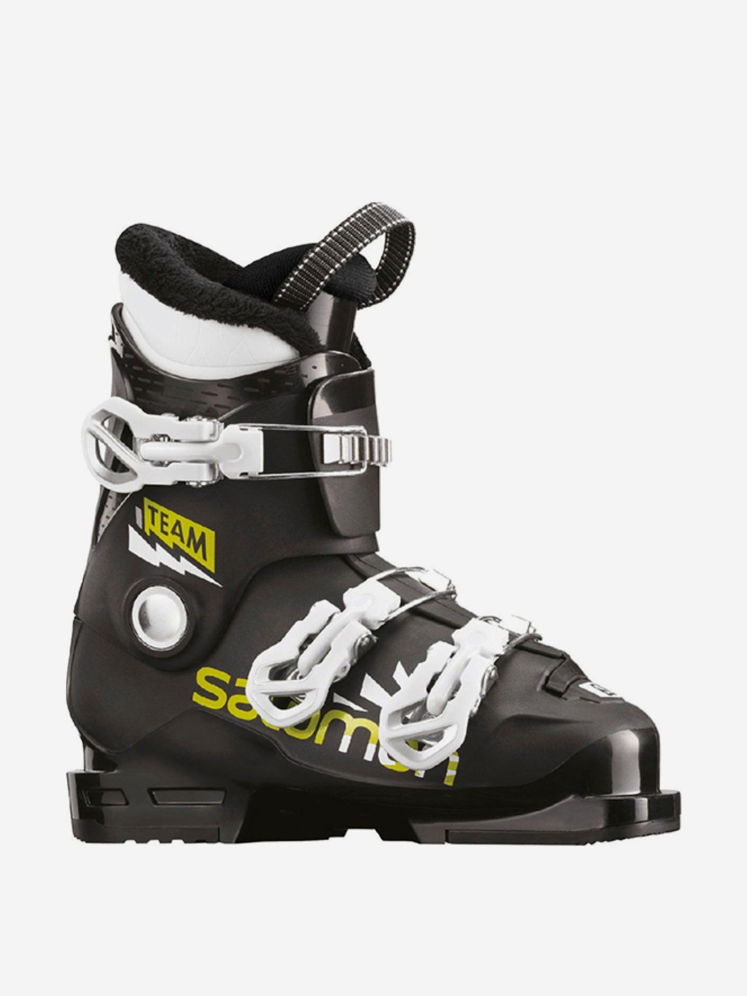 

Горнолыжные ботинки Salomon Team T3 Black/Acid Green/White 19/20, Черный