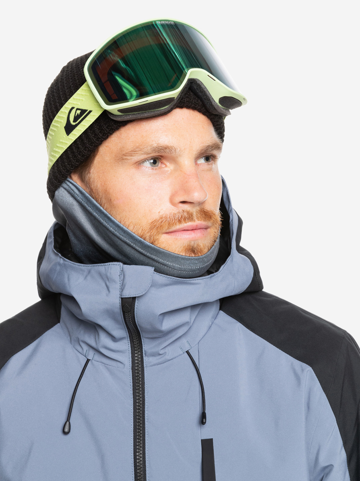 фото Маска quiksilver storm, зеленый