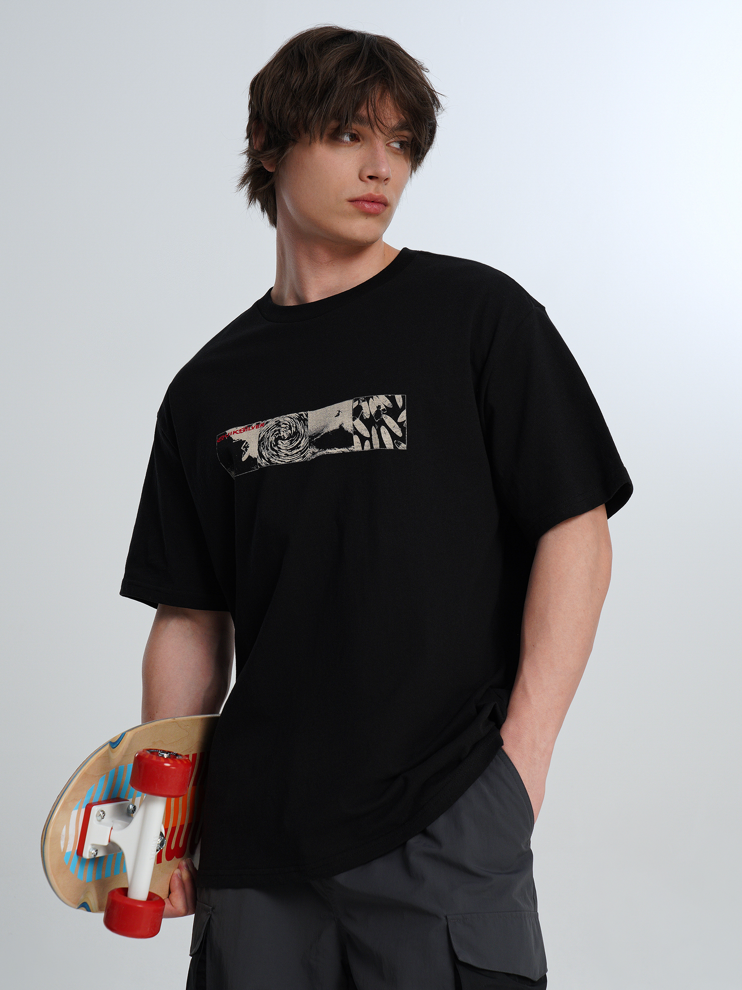 

Футболка мужская Quiksilver Mercury Vortex, Черный