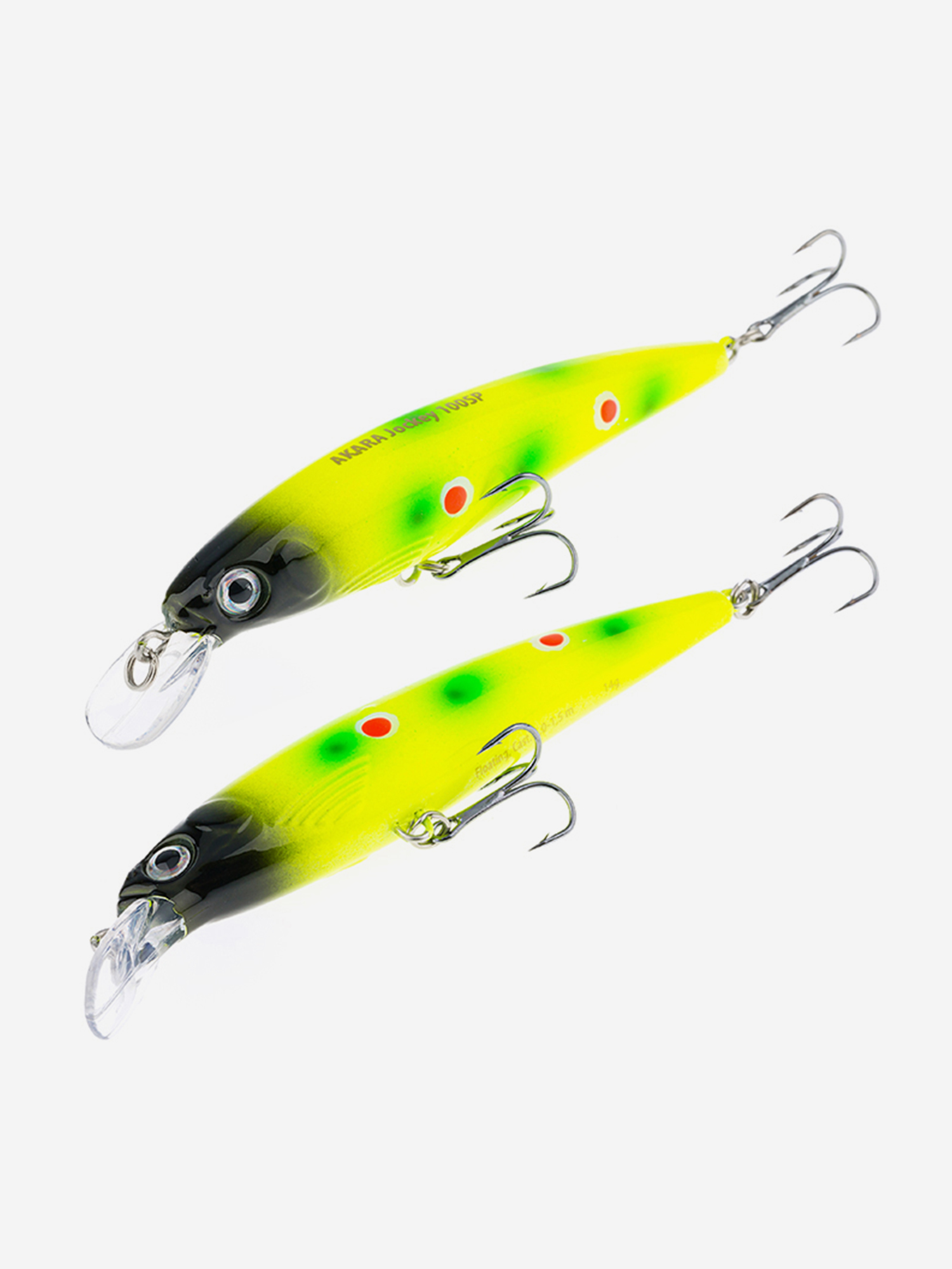 

Воблер Akara Jockey 100SP 14 гр. (1/2 oz 3,9 in) A185, Мультицвет