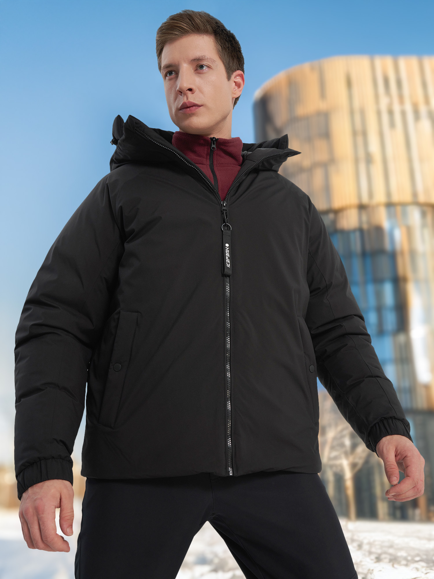 Изображение товара Мужской пуховик IcePeak Arvin с мембраной и утеплителем