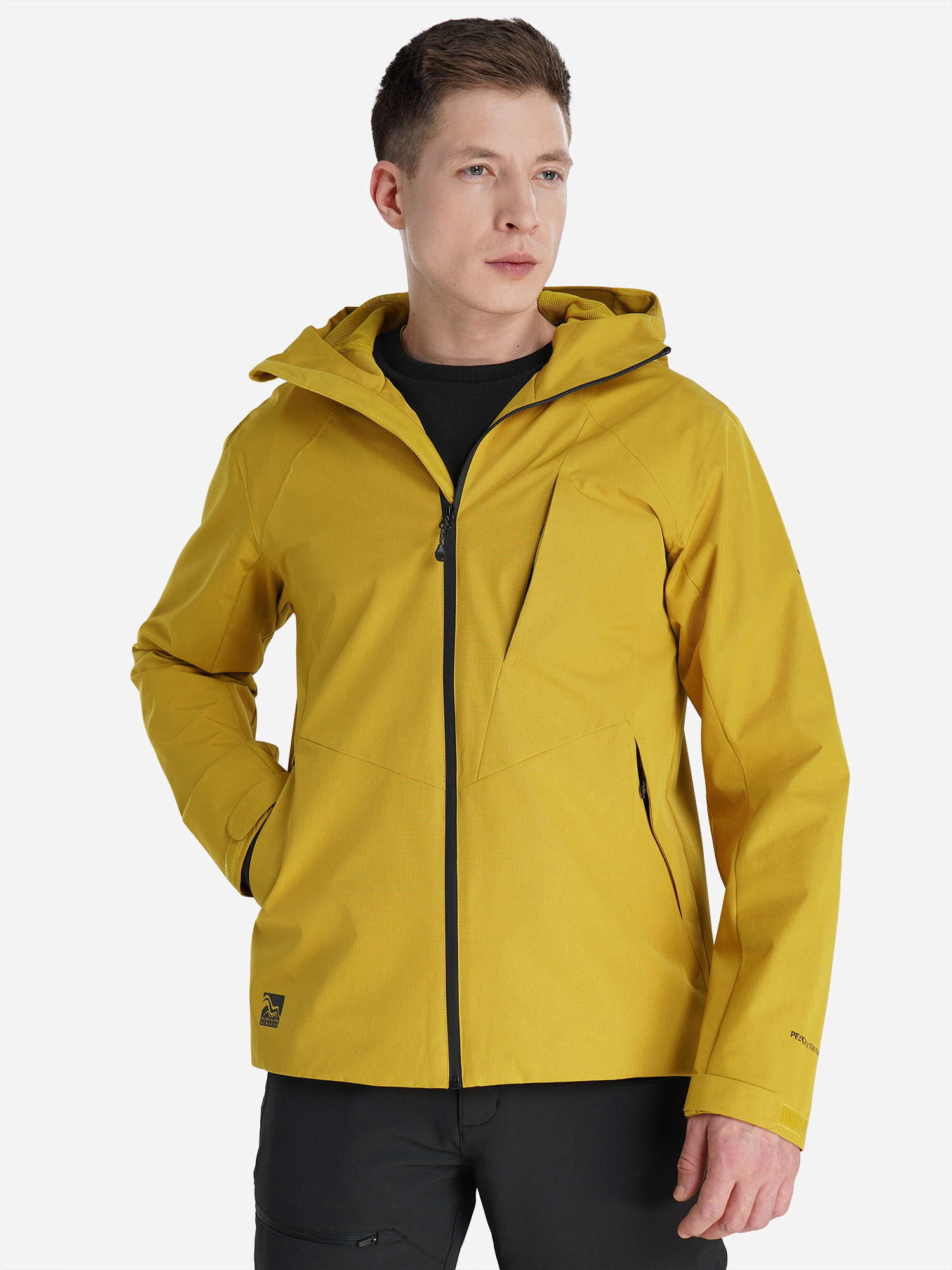 Куртка мембранная мужская Northland, желтый, арт. 141201n16-61