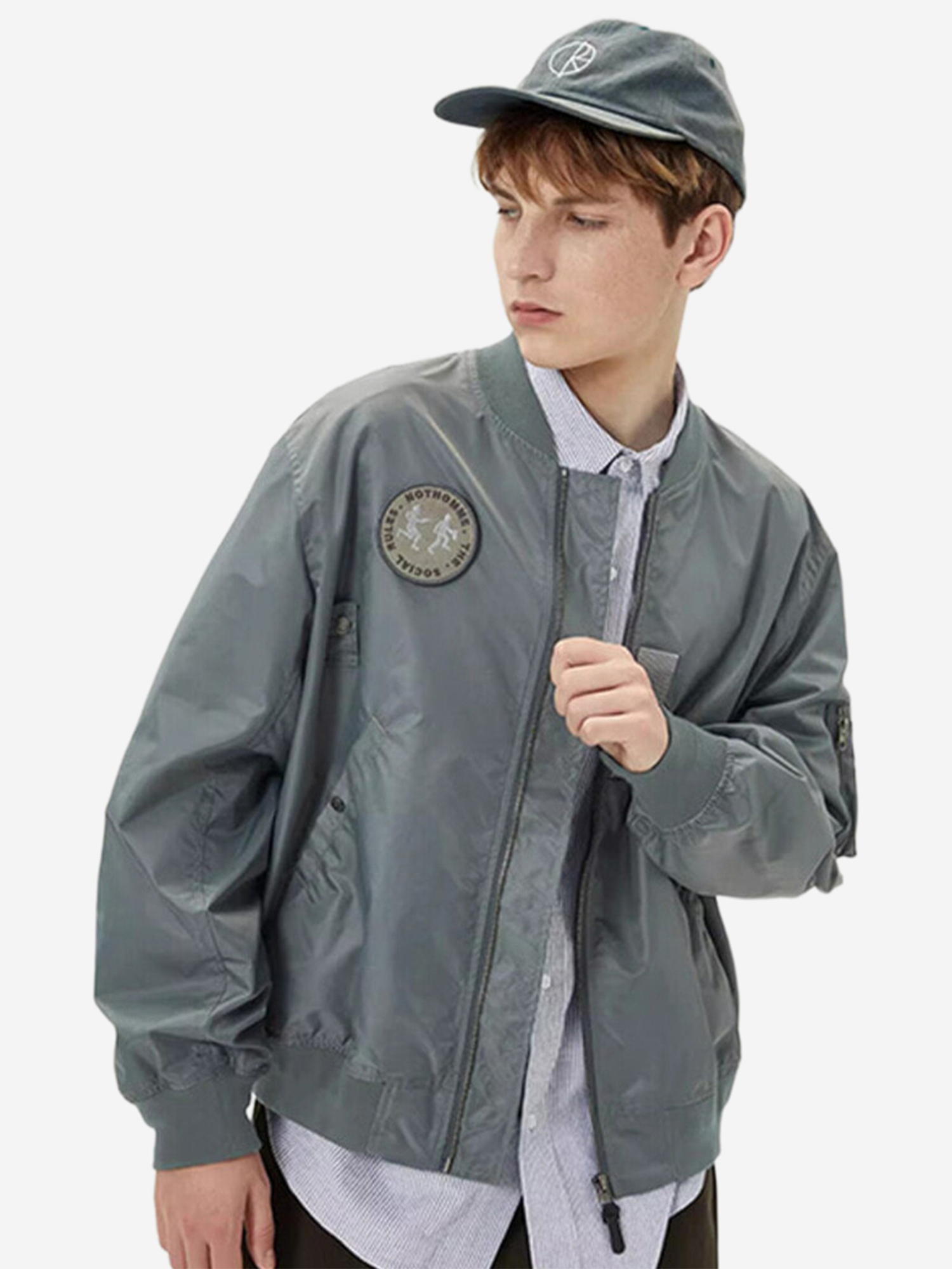 Изображение товара Куртка унисекс NOTHOMME PUFFER Stand Collar Thickened, Серый