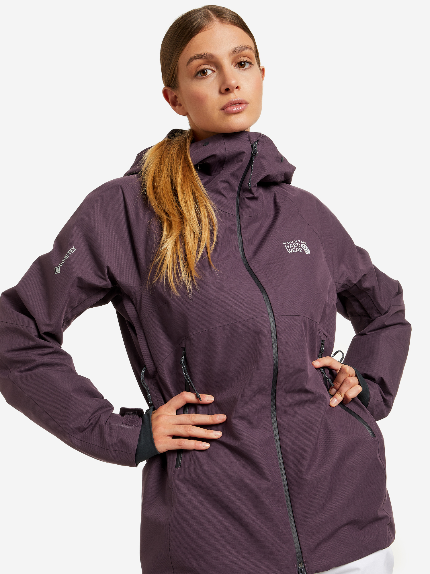 Куртка утепленная женская Mountain Hardwear Cloud Bank™ Gore Tex LT Insulated Jacket, Фиолетовый палатка 2 местная mountain hardwear aspect 2 белый
