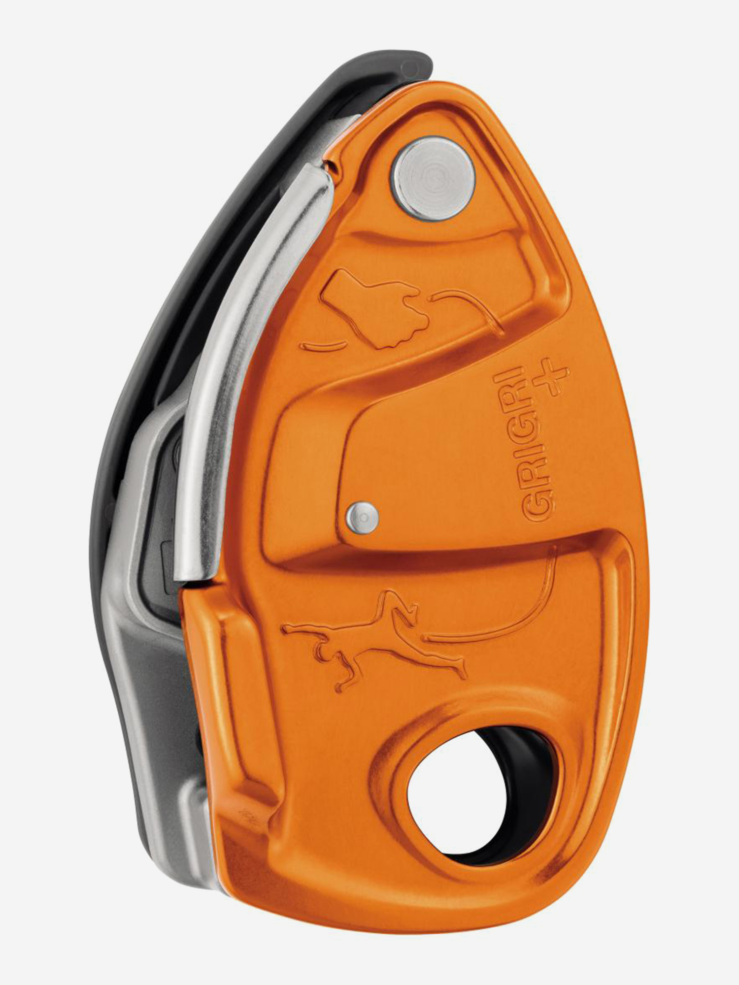 Альпинизм  Спортмастер Страховочно-спусковое устройство Petzl GRIGRI+, Оранжевый