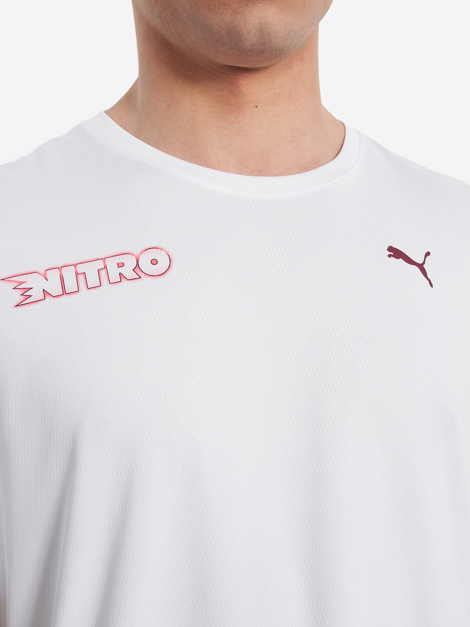 фото Футболка мужская puma nitro illustration graphic, белый