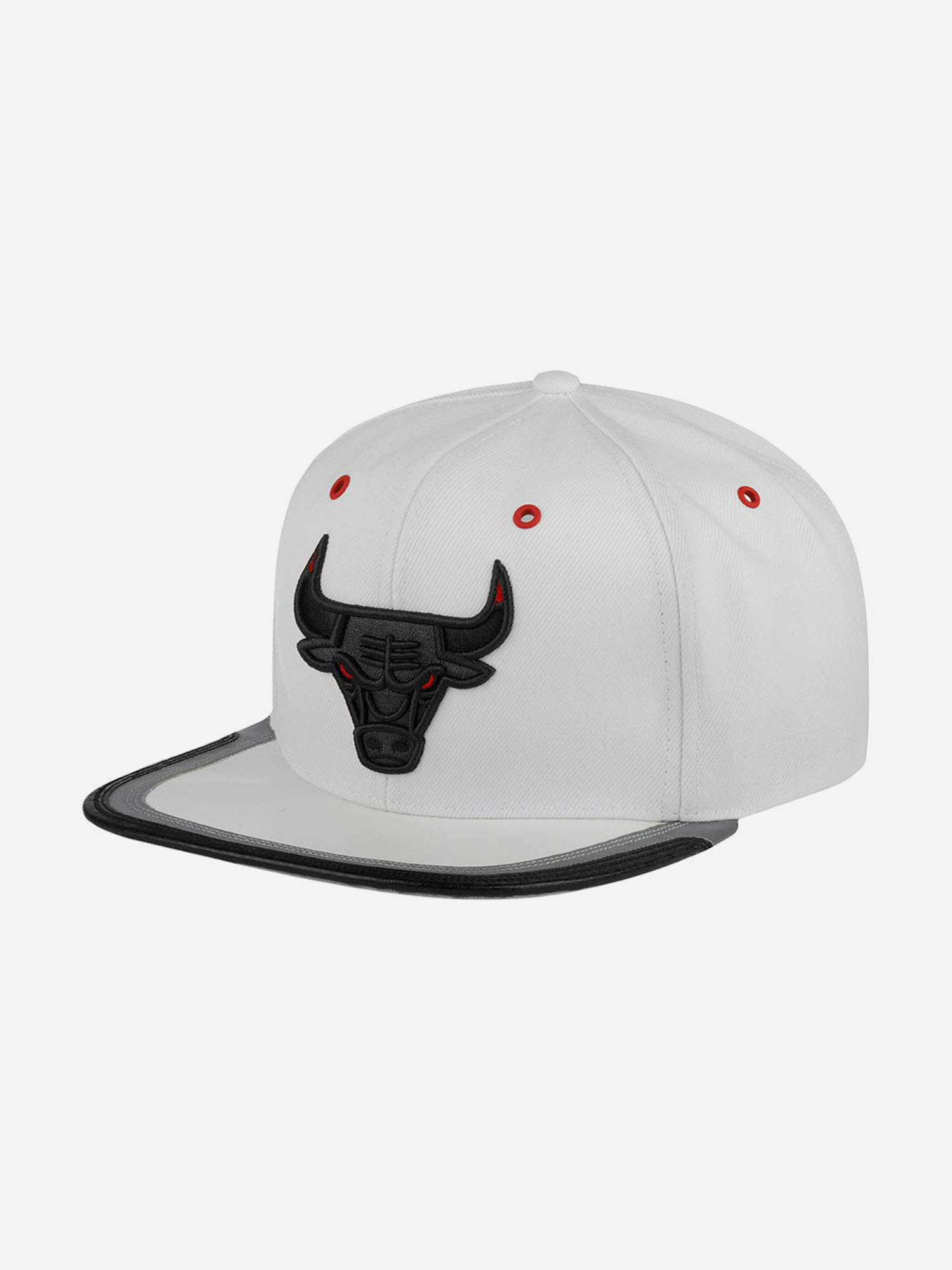 

Бейсболка с прямым козырьком MITCHELL NESS 6HSSMM19505-CBUWHIT Chicago Bulls NBA (белый), Белый