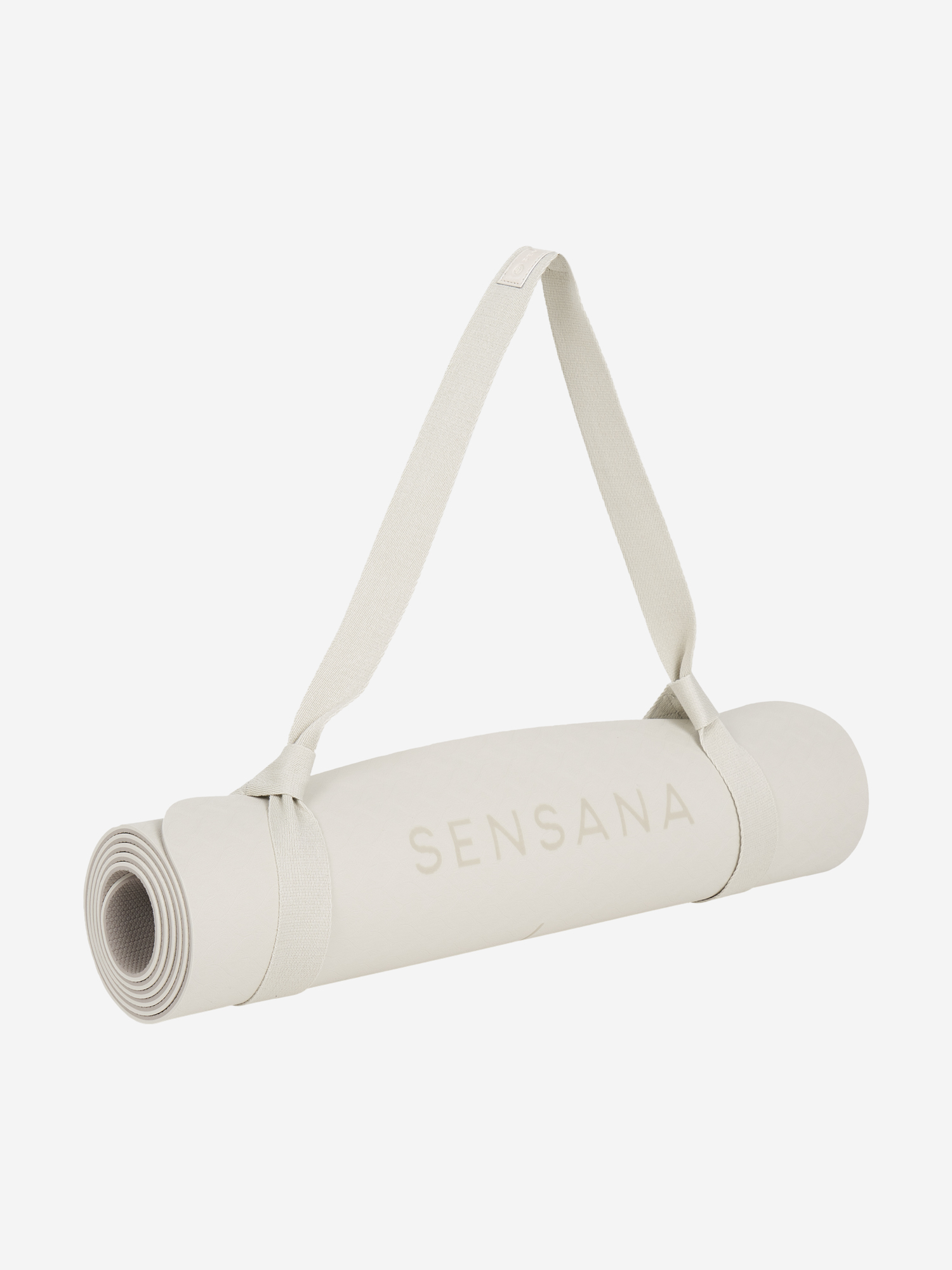 фото Коврик для йоги sensana, серый