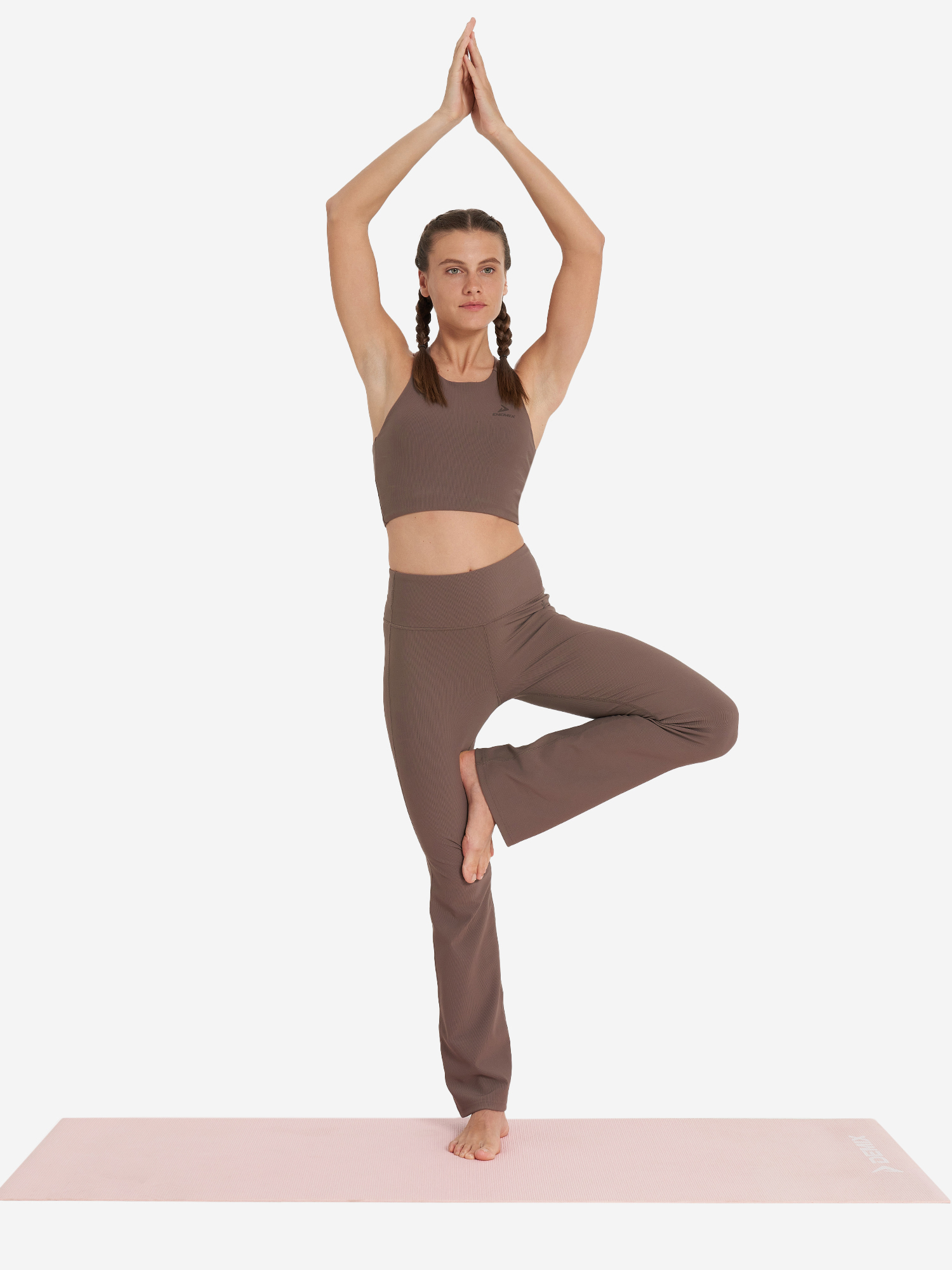 Брюки женские Demix Yoga, Коричневый 129923DMX-T4, размер RUS 44 | EUR S/36 - фото 4