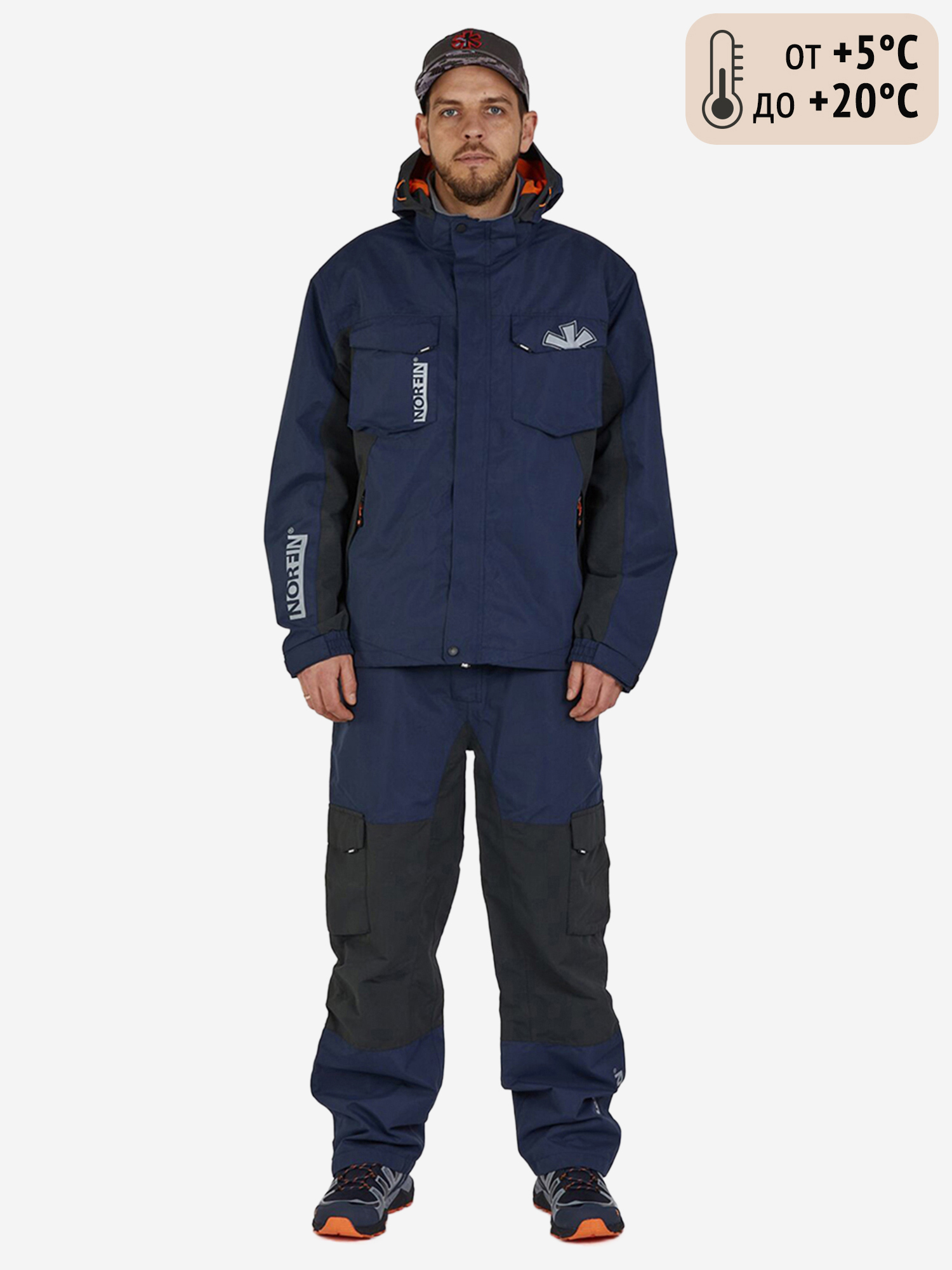 Изображение товара Демисезонный костюм Norfin ALPHA для охоты и рыбалки водонепроницаемый