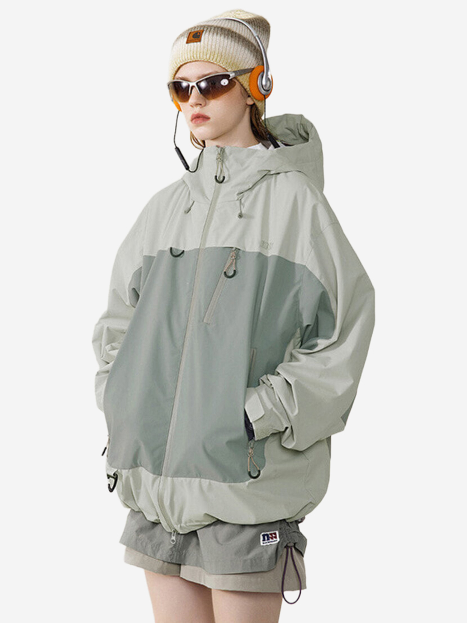 Изображение товара Куртка унисекс NOTHOMME WINDBREAKER лёгкая демисезонная серая