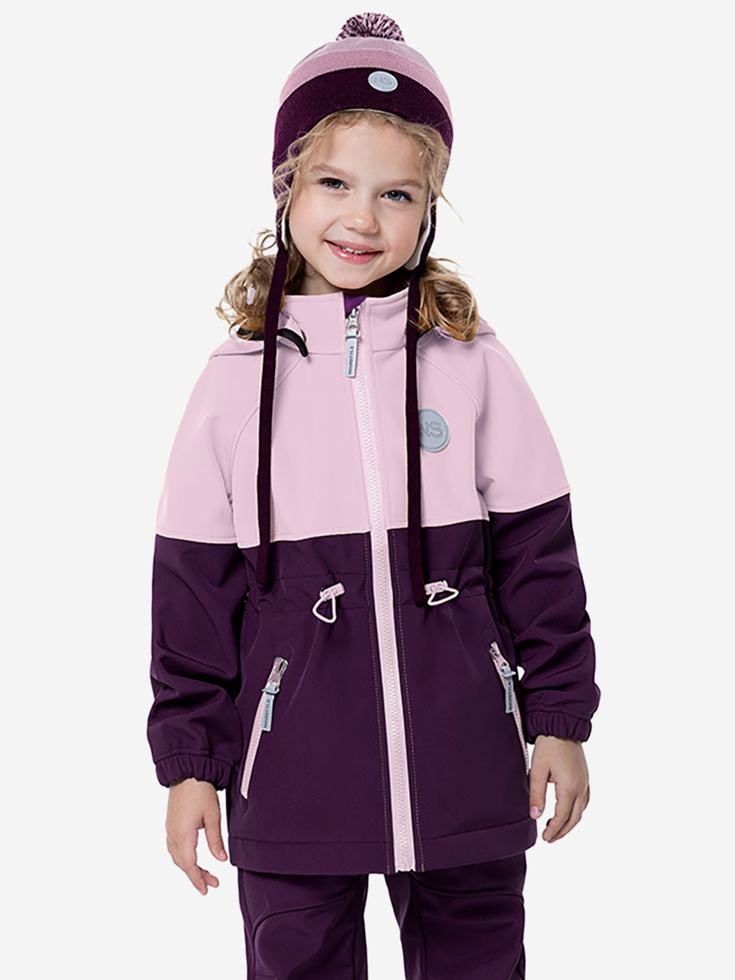 

Ветровка Софтшелл NIKASTYLE, Розовый