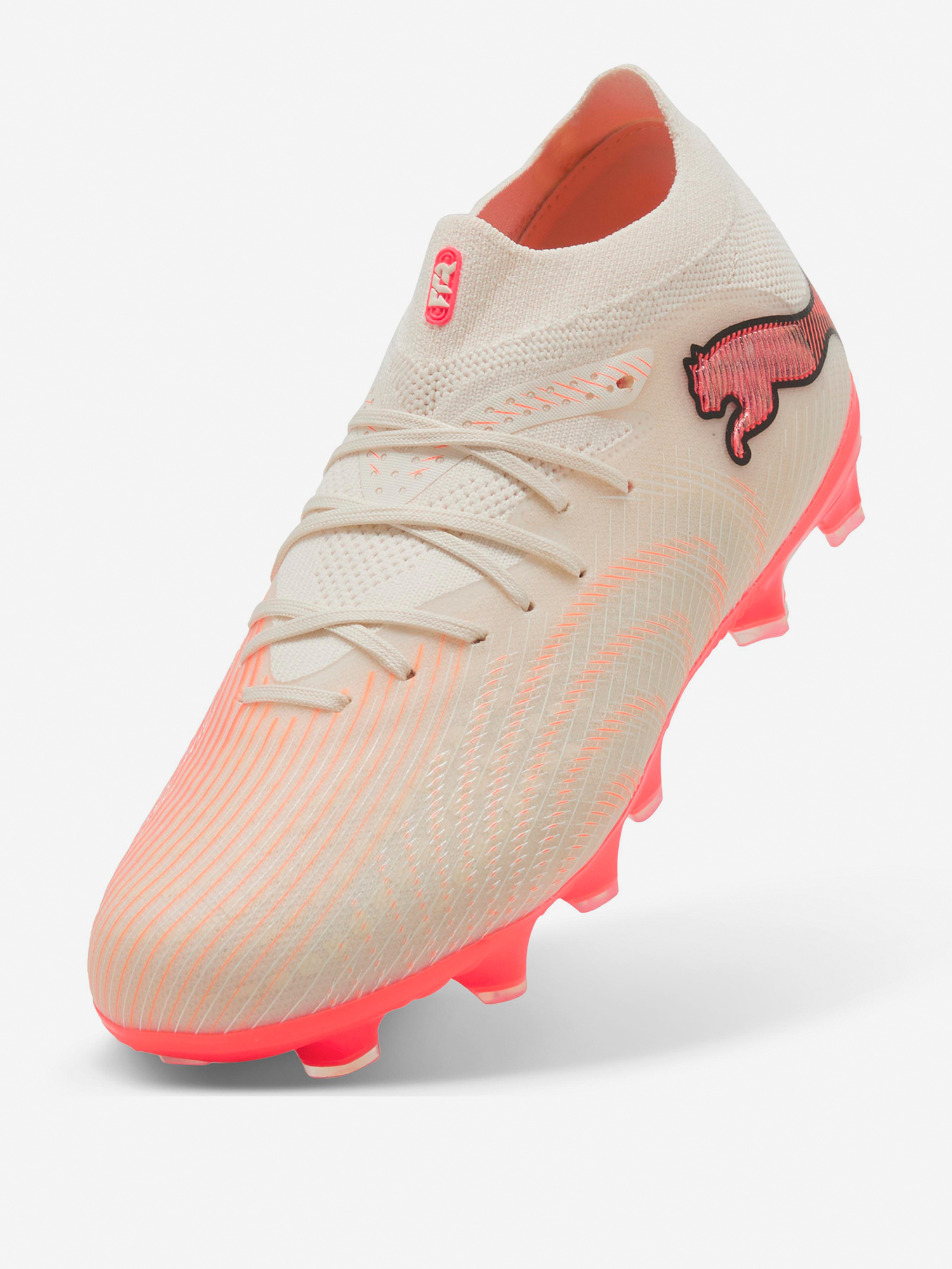 Бутсы для мальчиков PUMA Future 9 Pro Fg/Ag, Бежевый 5