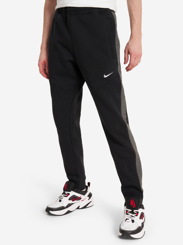 Брюки мужские Nike NSW SP FLC Jogger BB черный цвет — купить за 11644 руб. со скидкой 15 %, отзывы в интернет-магазине Спортмастер