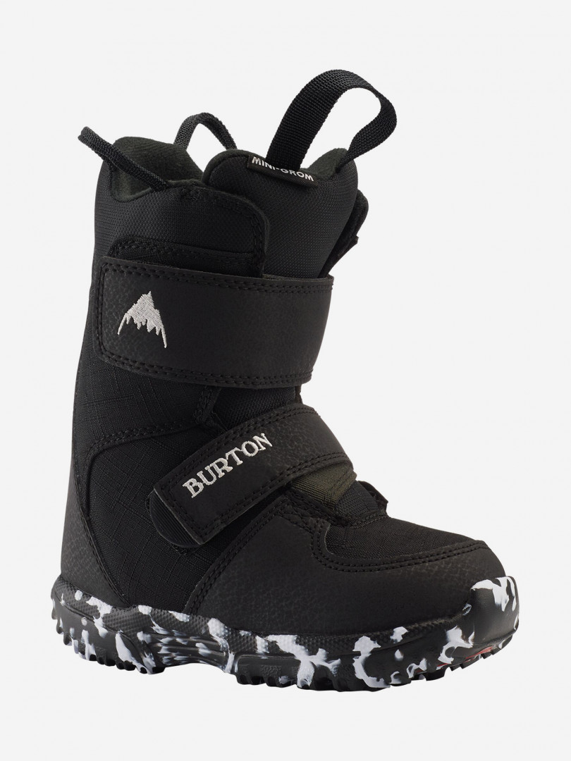 фото Сноубордические ботинки детские burton mini grom, черный