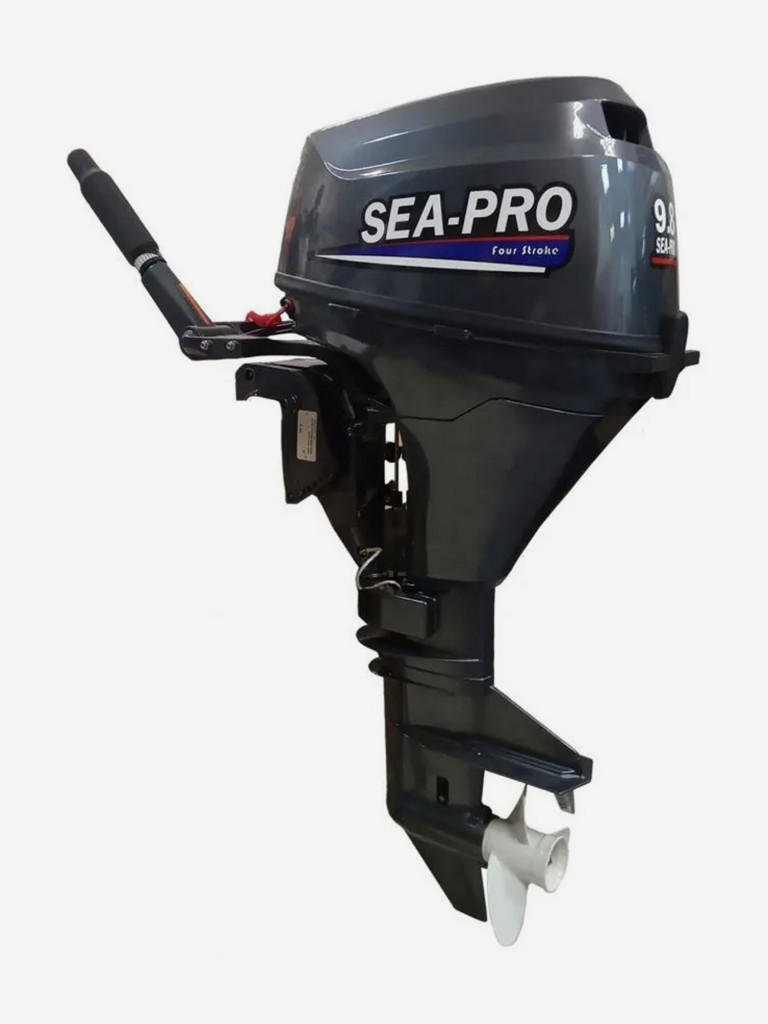 Лодочный мотор четырехтактный Sea-Pro F 9.8 S + бак 12 л