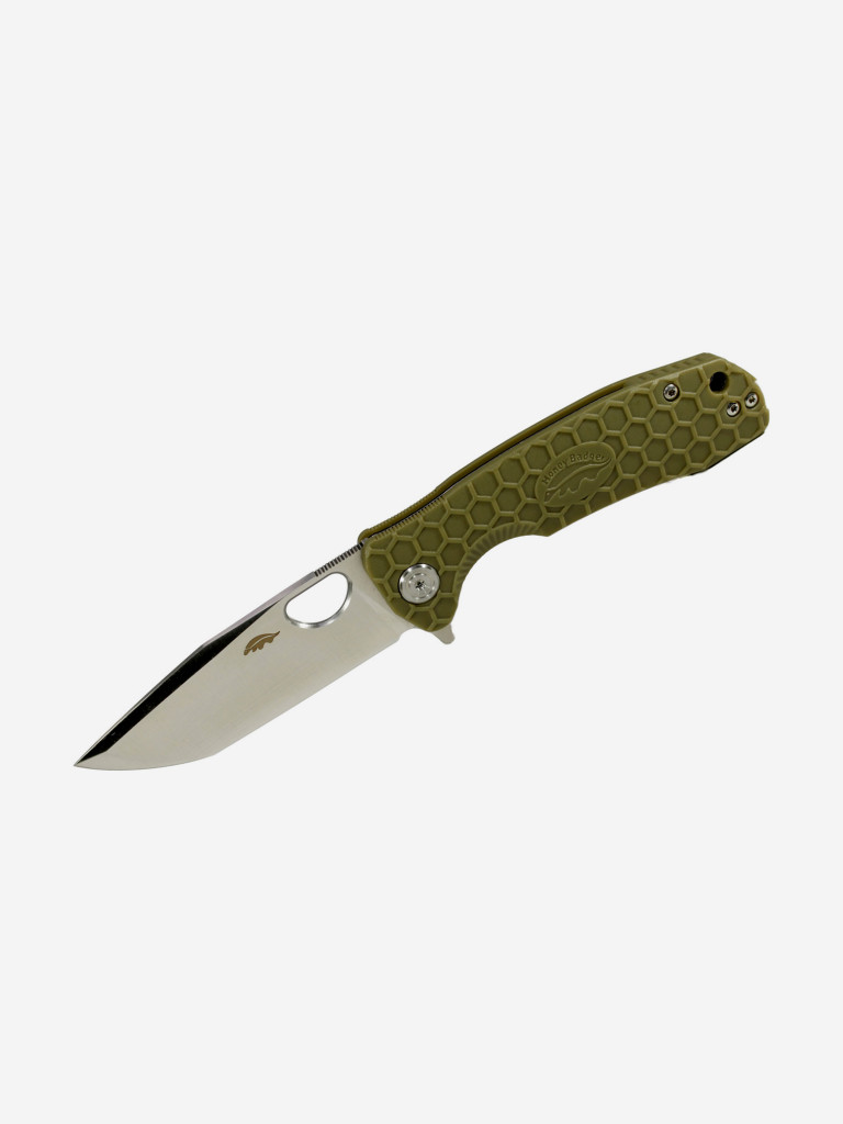 Honey Badger Tanto D2 M с зелёной рукоятью